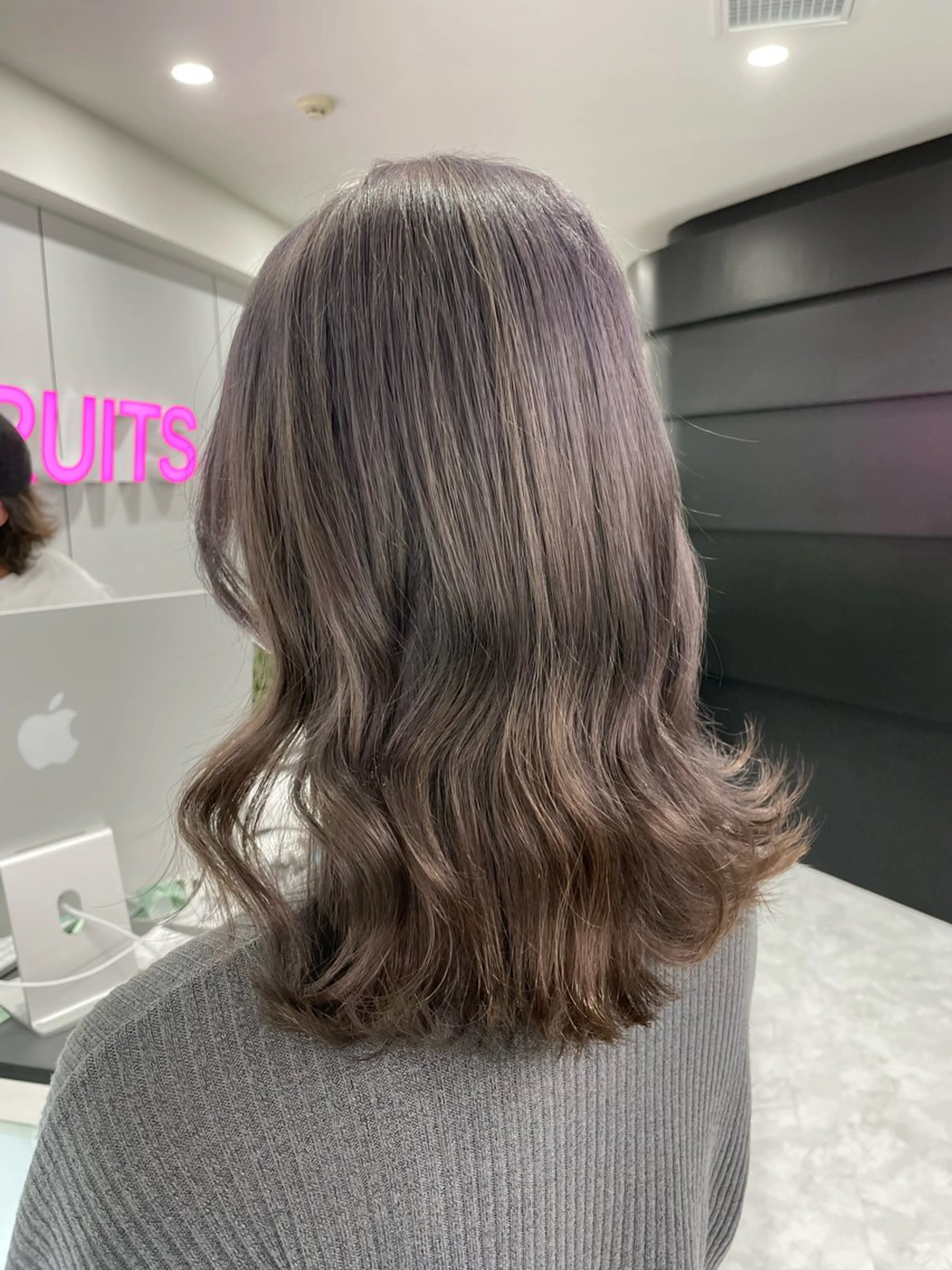 ロング 💍大人デザイン /ハイトーン♡リクトのヘアスタイル