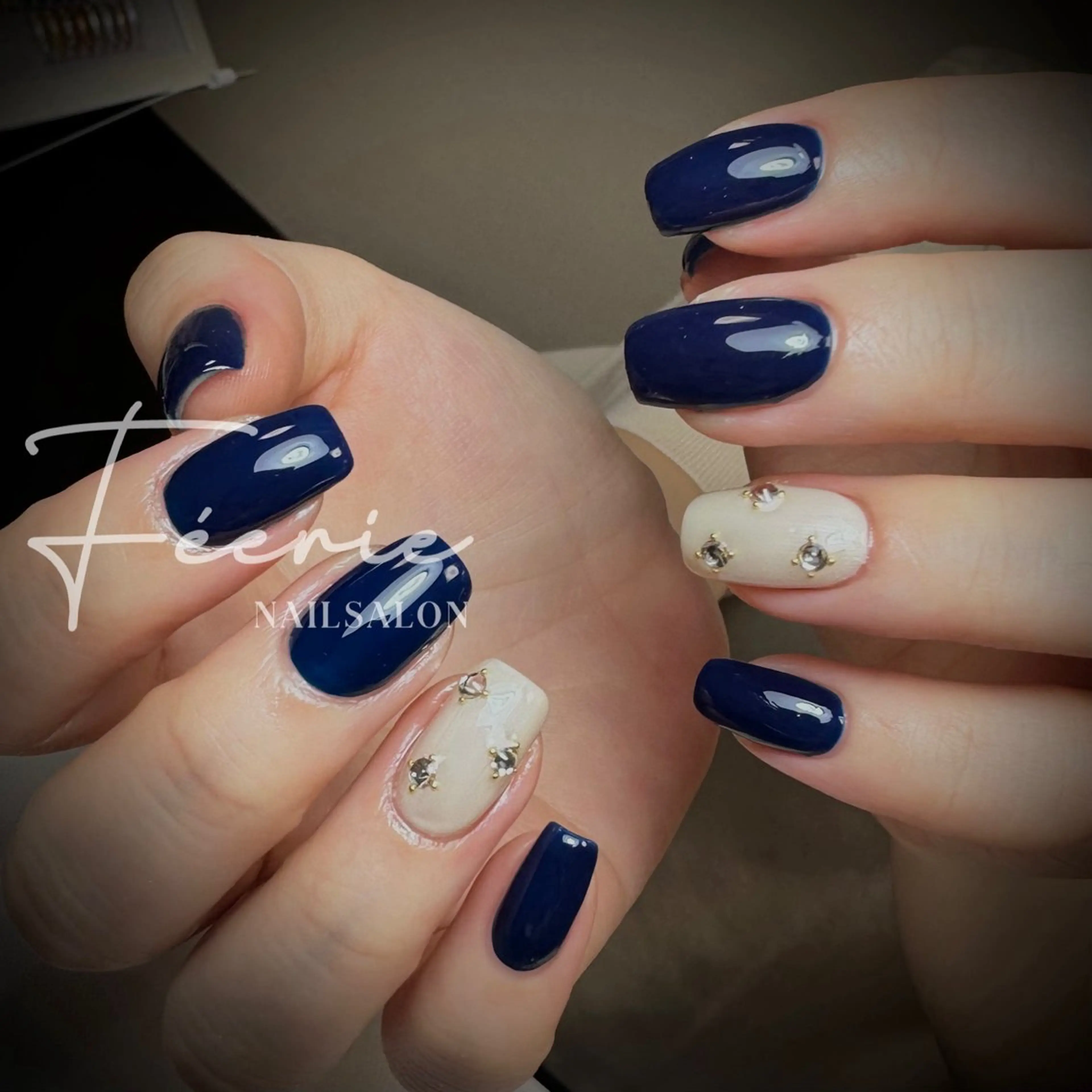 ネイル クリアネイル フットネイル フレンチネイル ジェルネイル 韓国ネイル nail salon Feerieのネイルデザイン