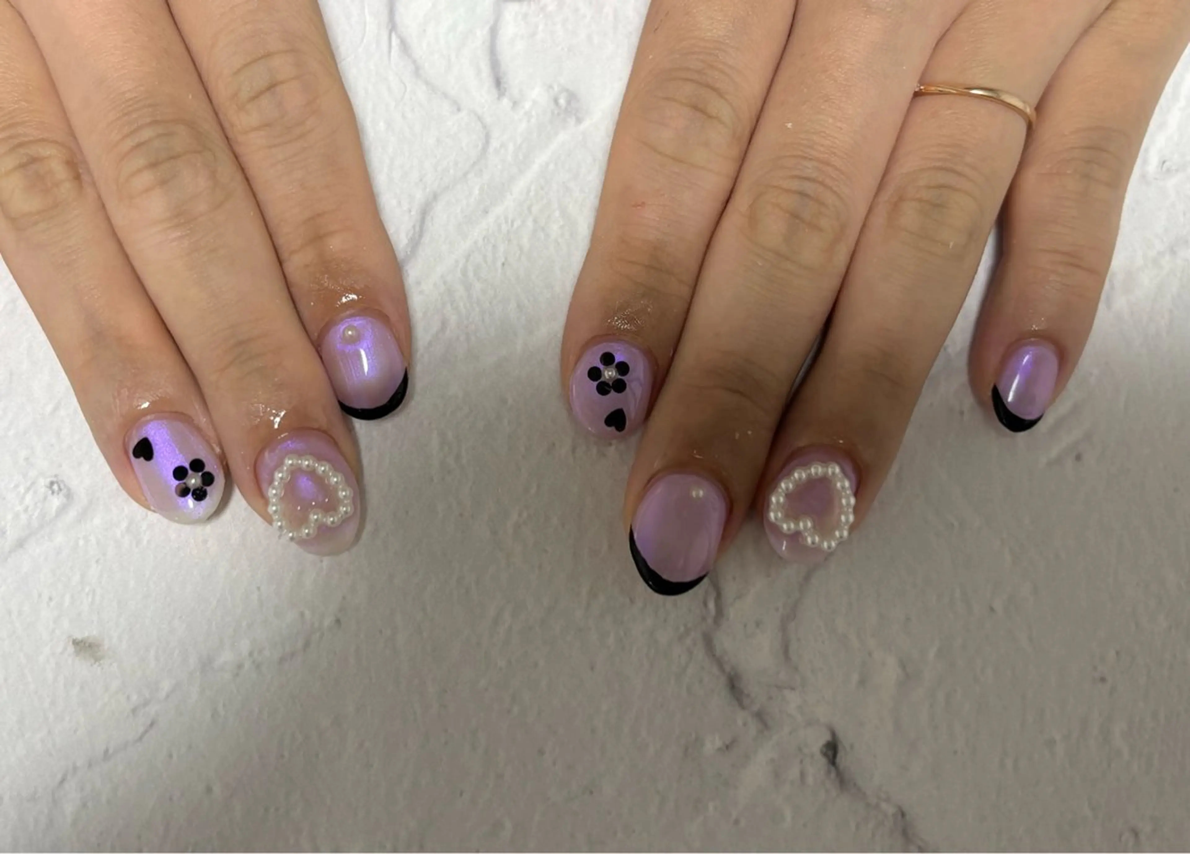 ネイル 愛川町 あんすりうむのネイルデザイン