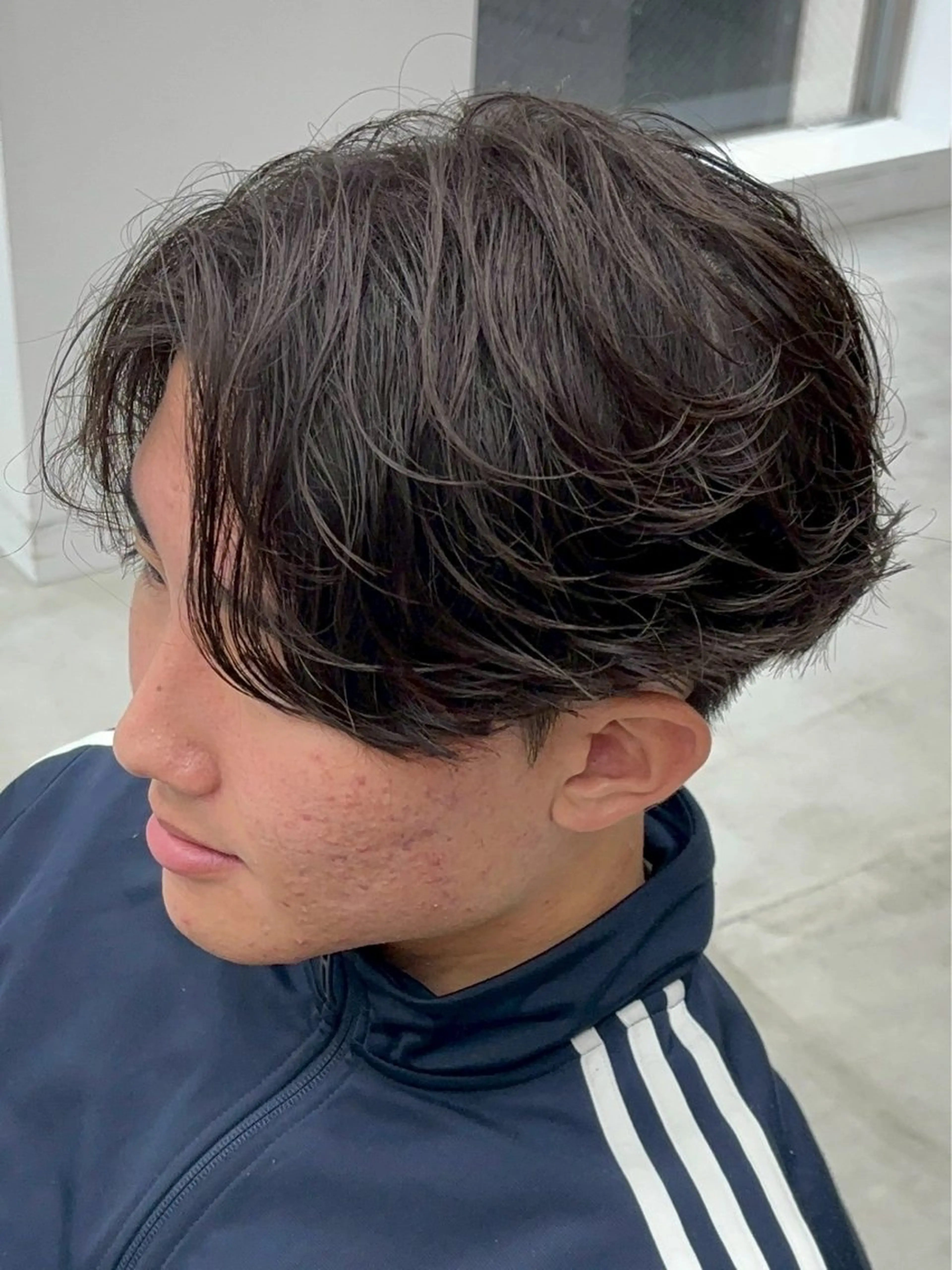 パーマ メンズ fifth天神メンズ パーマ特化／内山遥斗のヘアスタイル