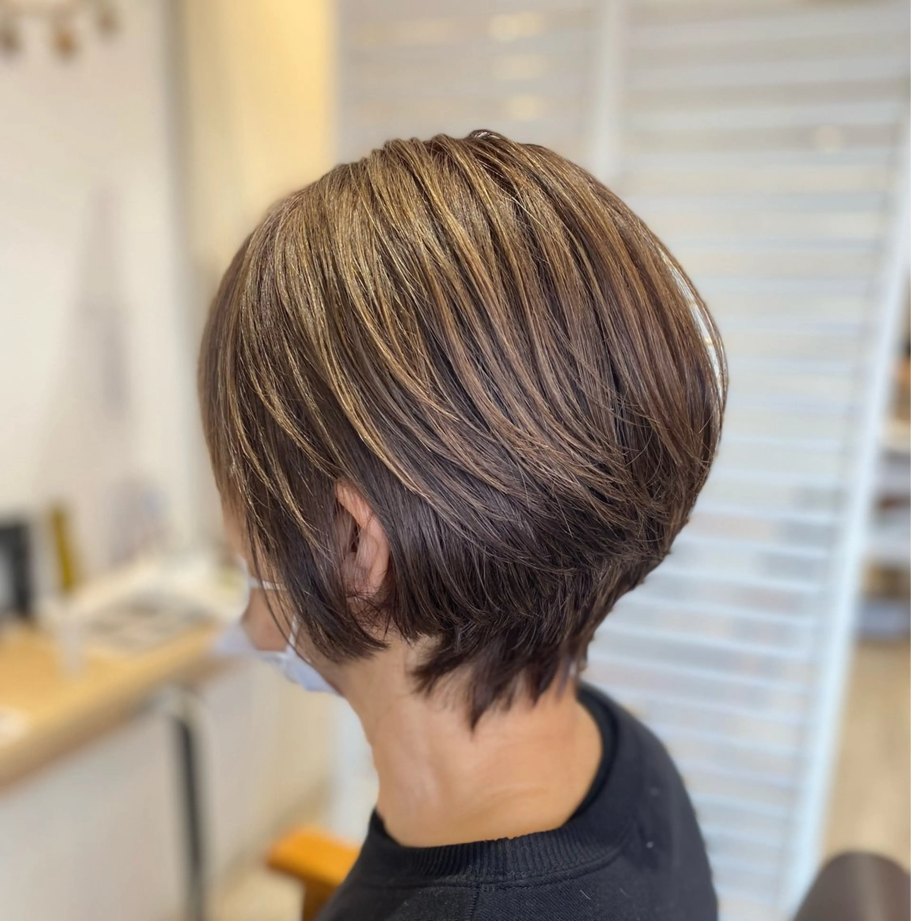 ショート 平山 晴香のヘアスタイル