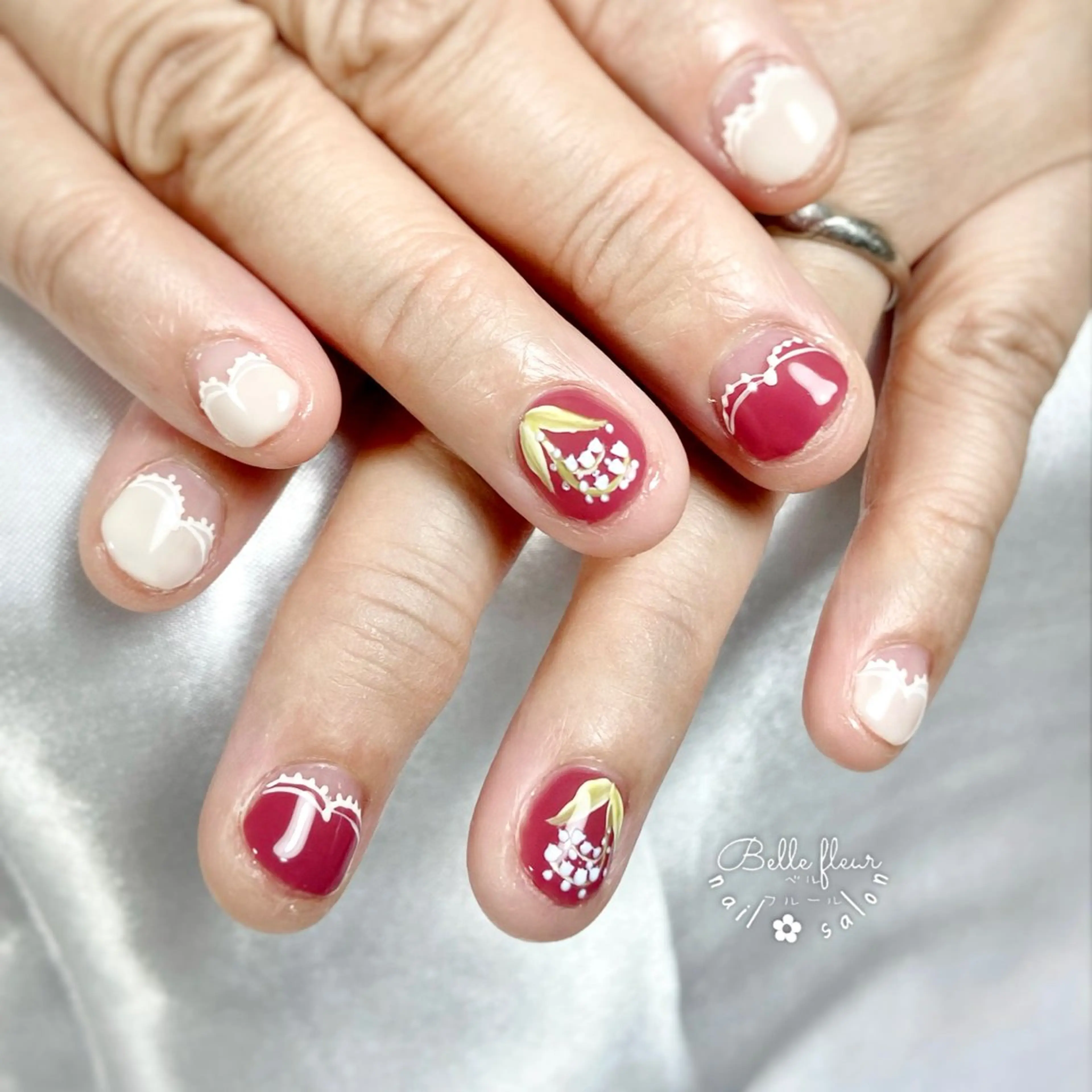 ネイル ﾈｲﾙｻﾛﾝ Bellefleurのネイルデザイン