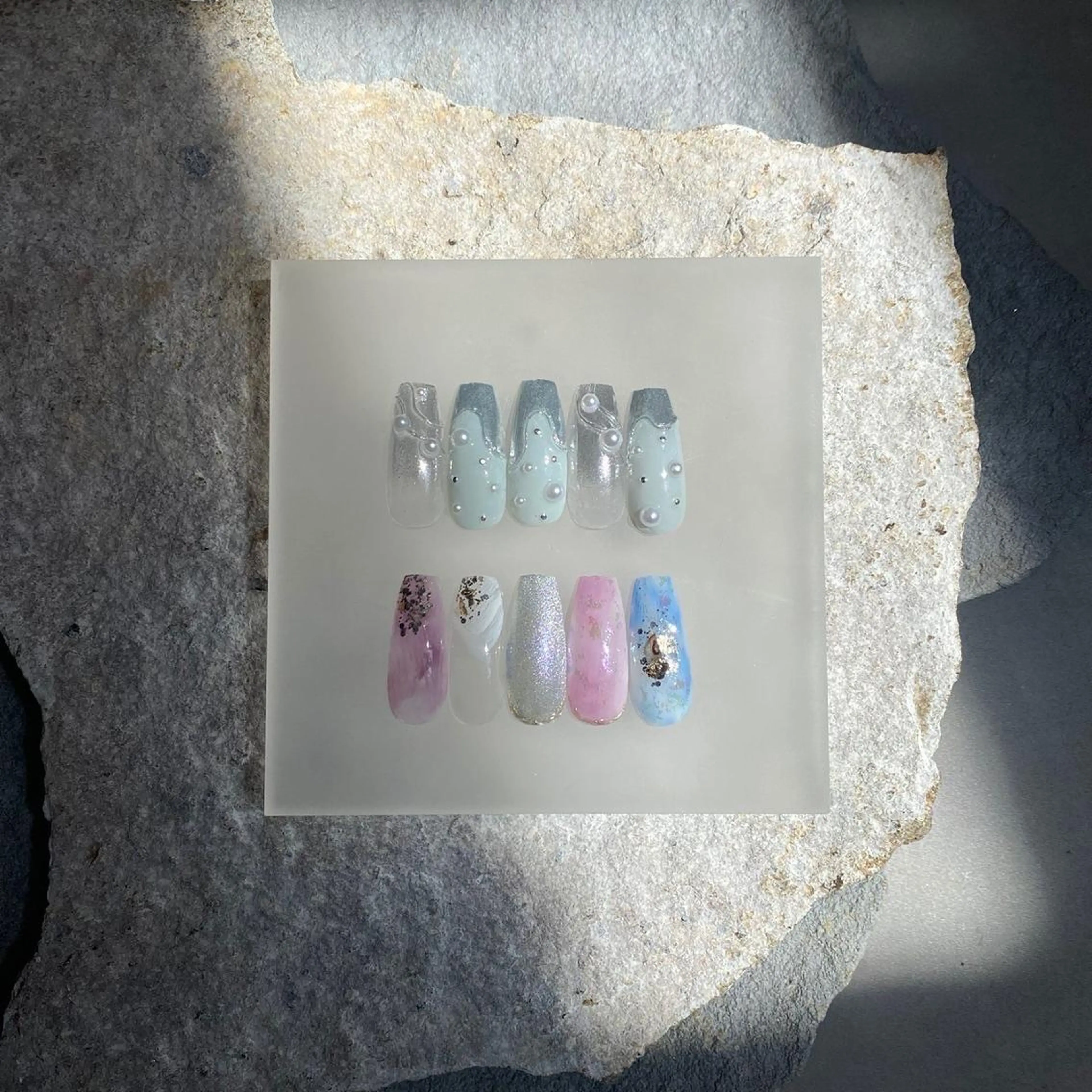 ネイル Aya W【放出店】のネイルデザイン