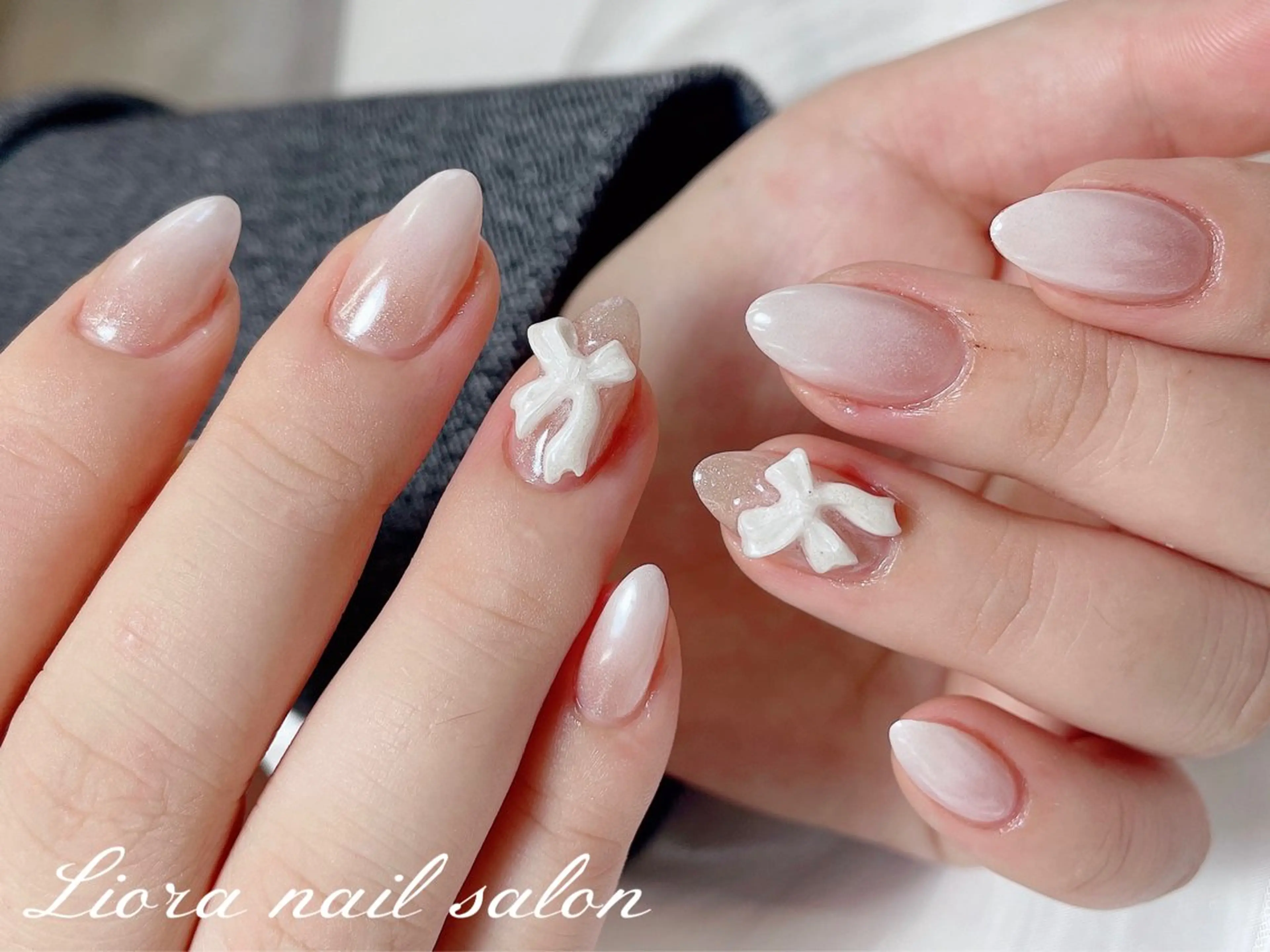 ネイル チークネイル フットネイル フレンチネイル ジェルネイル ガーリー ハンドネイル Liora nail スカルプ専門店のネイルデザイン