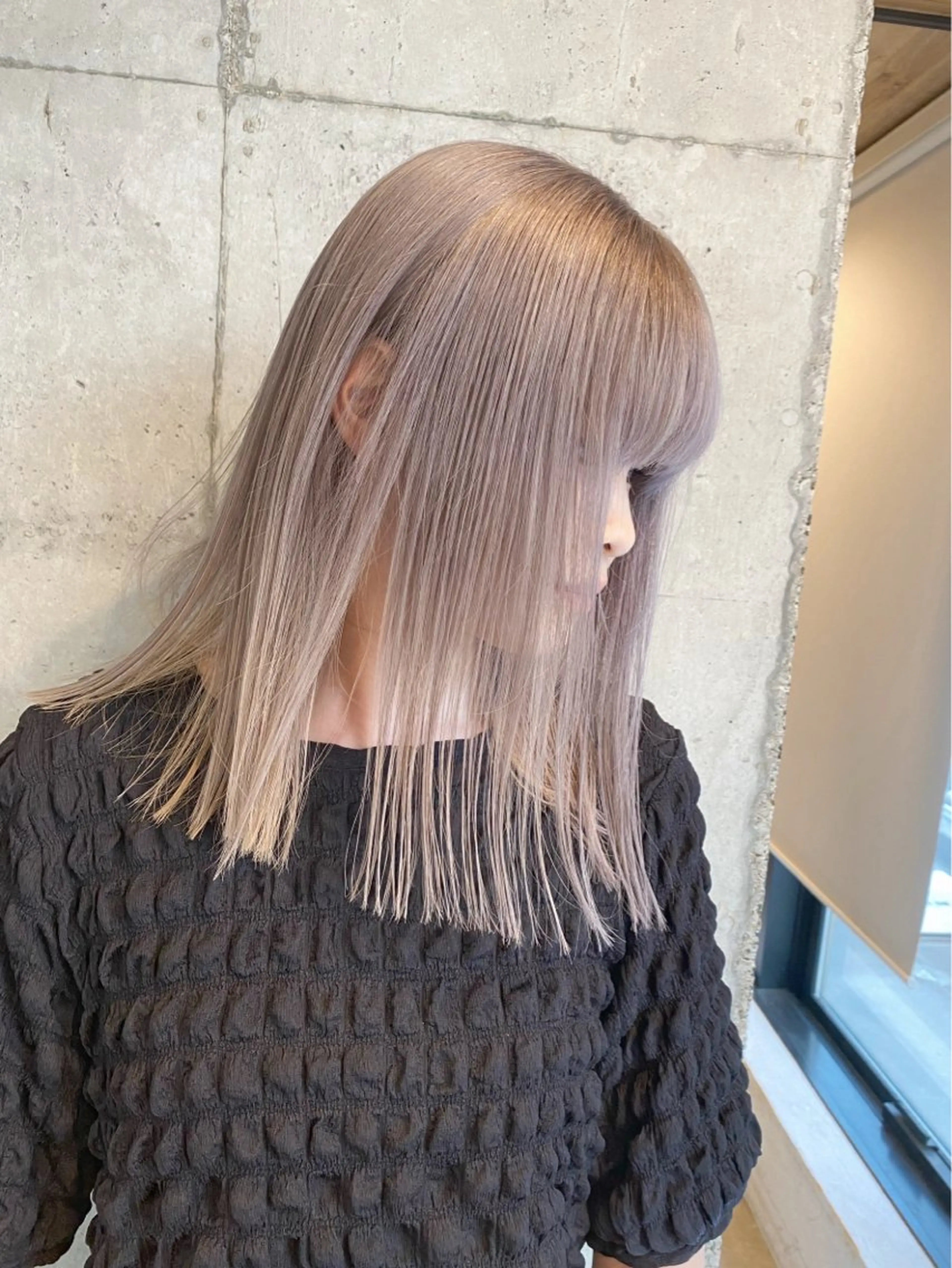 【ご新規様限定価格🌸】ダブルカラー+ブロー+オージュアトリートメント🎀の写真