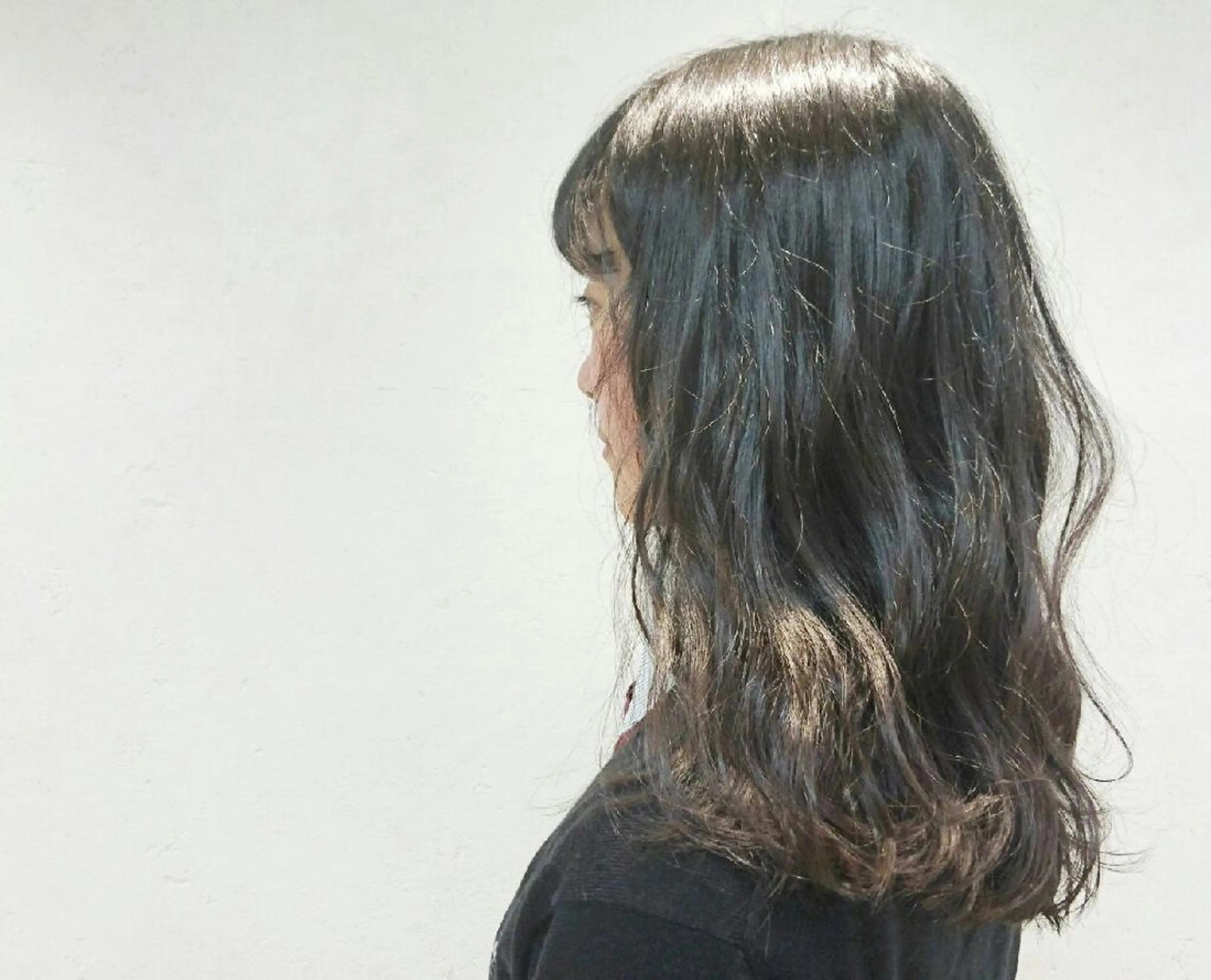 ロング 透明感ハイライト◎ 伊藤夏海のヘアスタイル