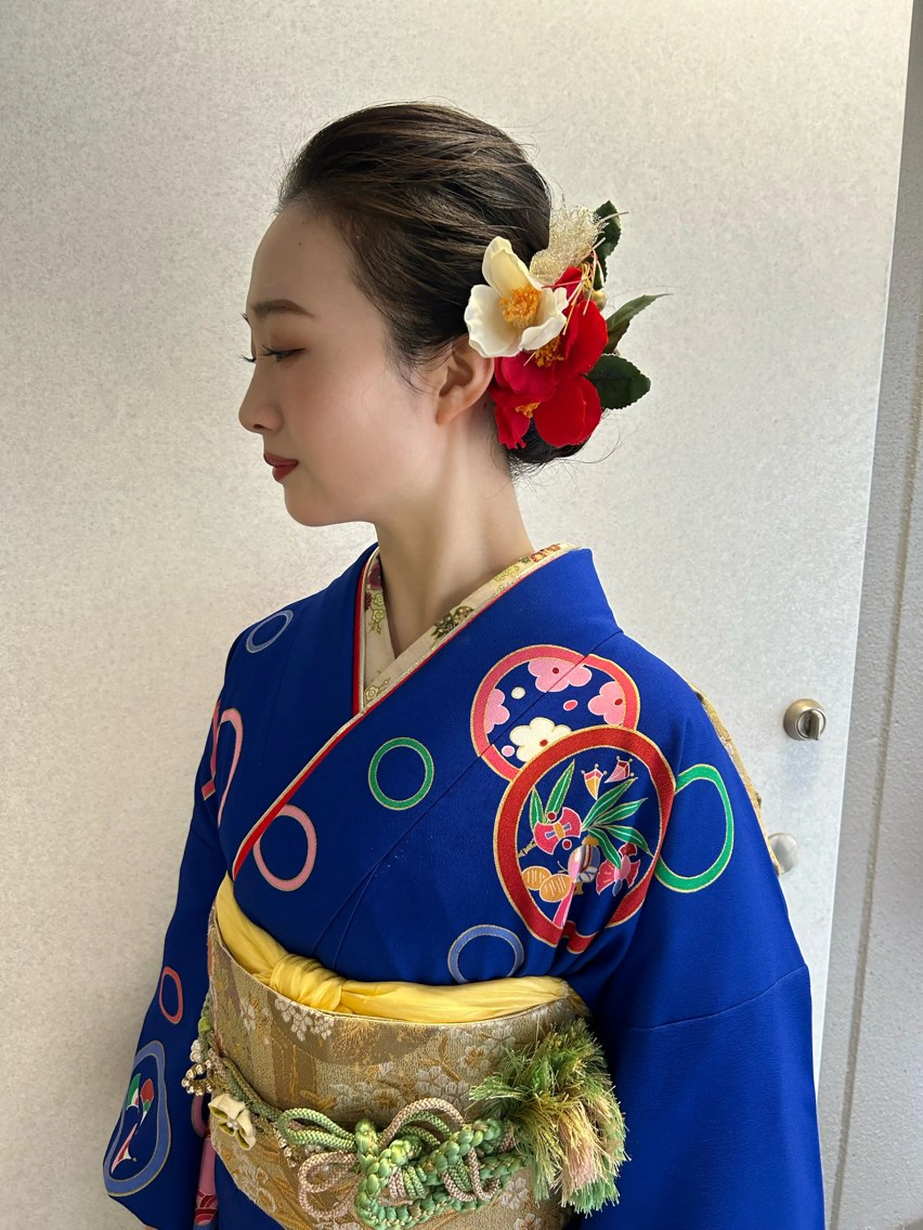 セミロング 着付け Delight ヘアメイク着付けのヘアスタイル