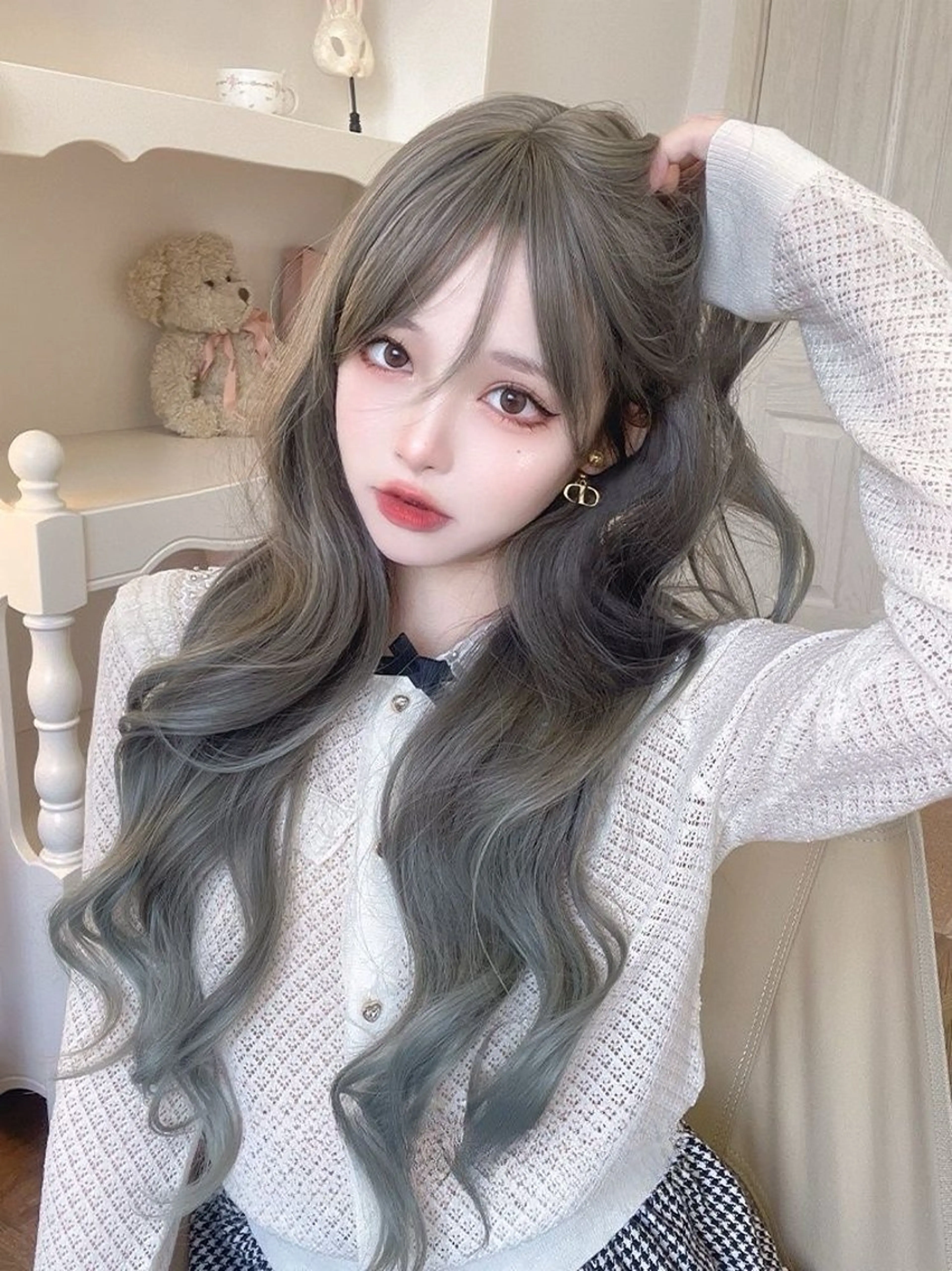 カラー 艶髪グレージュ特化/ CHIKARAのヘアスタイル