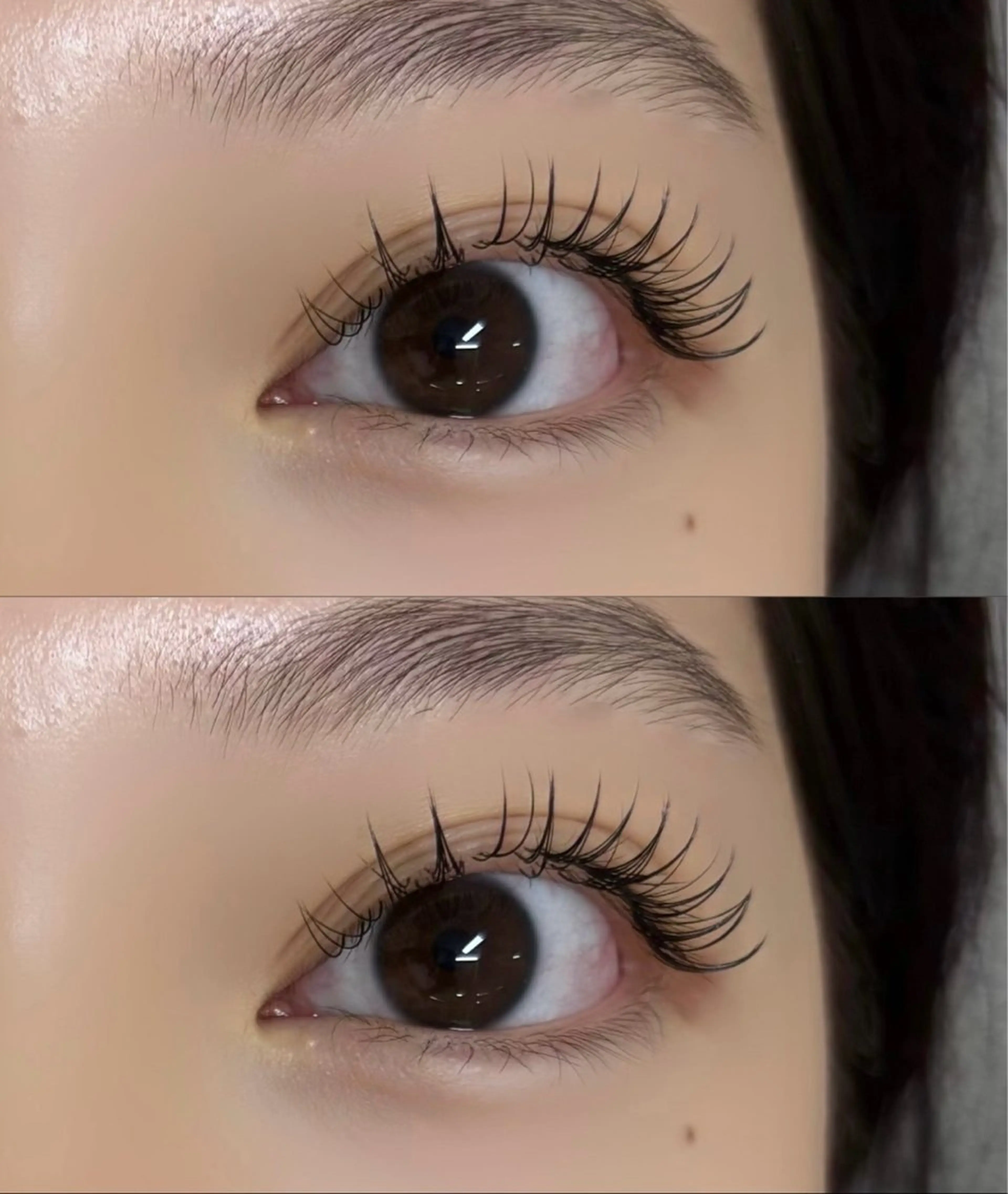 マツエク・マツパ Dカール ナチュラル 🎀あおい 大阪梅田🎀のマツエク・マツパデザイン