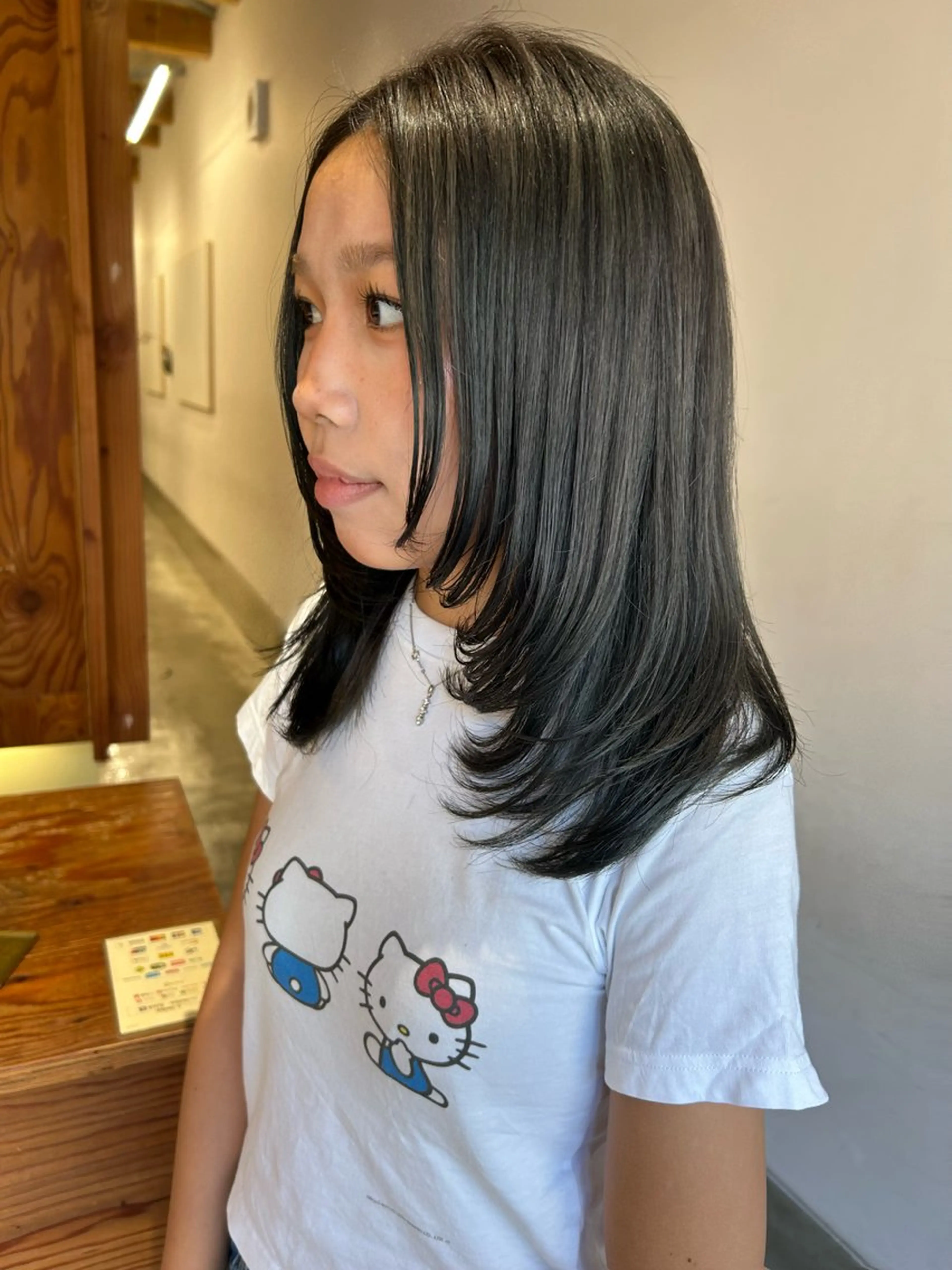 ロング カット トリートメント land所属・透明感カラー/レイヤ ー🌙Honokaのヘアスタイル