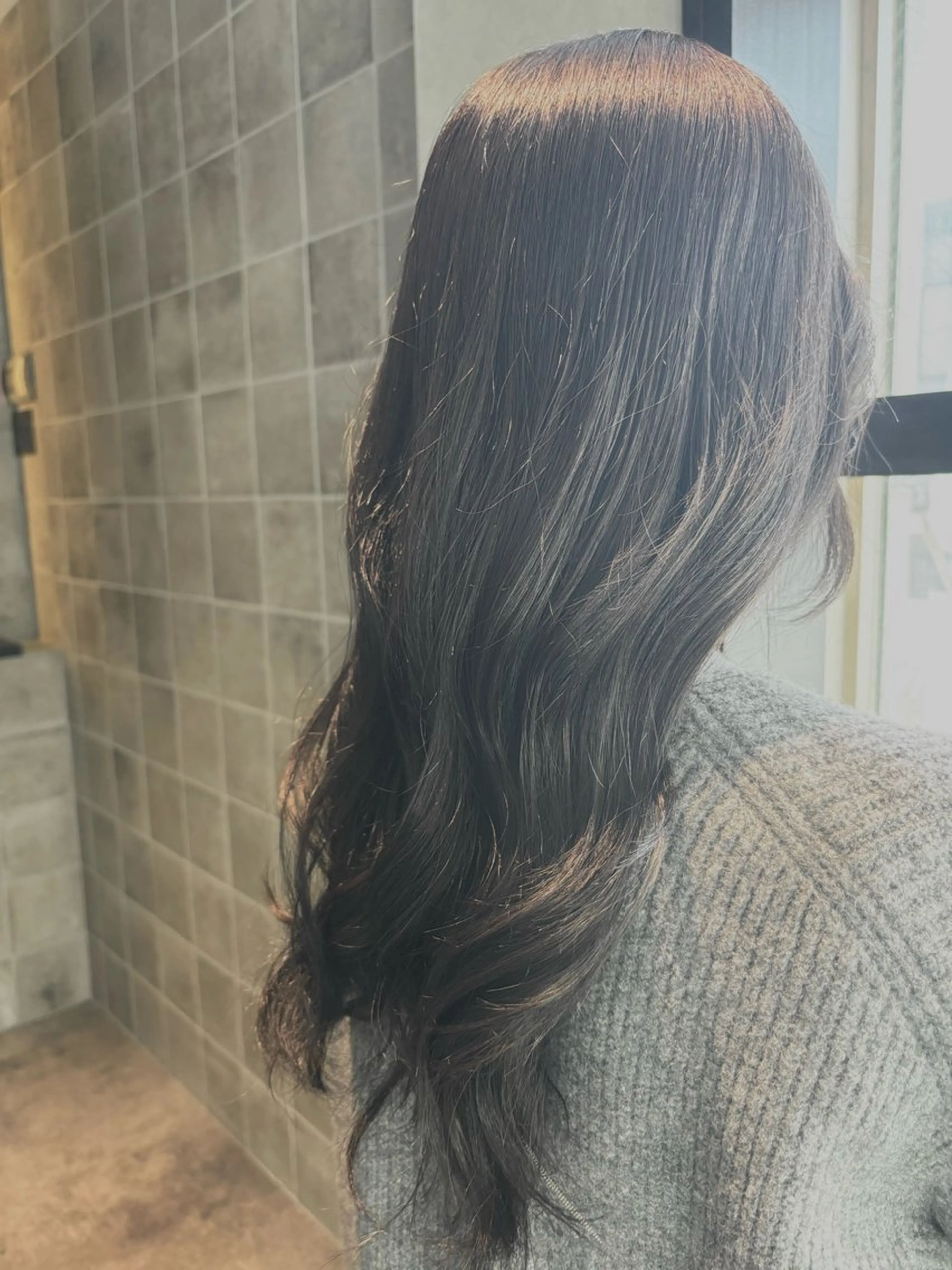 ロング カラー 京都駅☆髪質改善 🎀アミ🎀のヘアスタイル