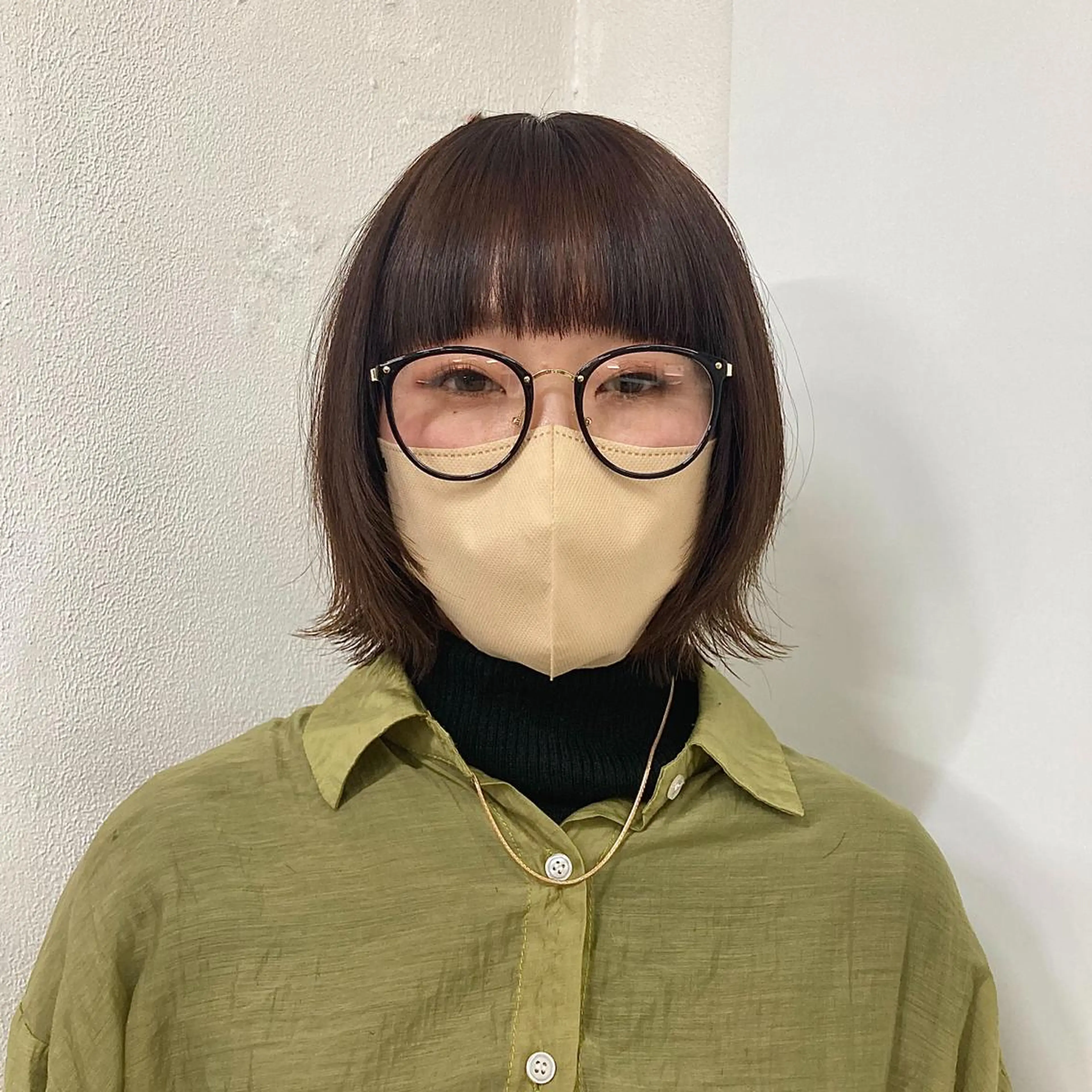 ショート カラー ウルフレイヤー エクステ/kokiのヘアスタイル