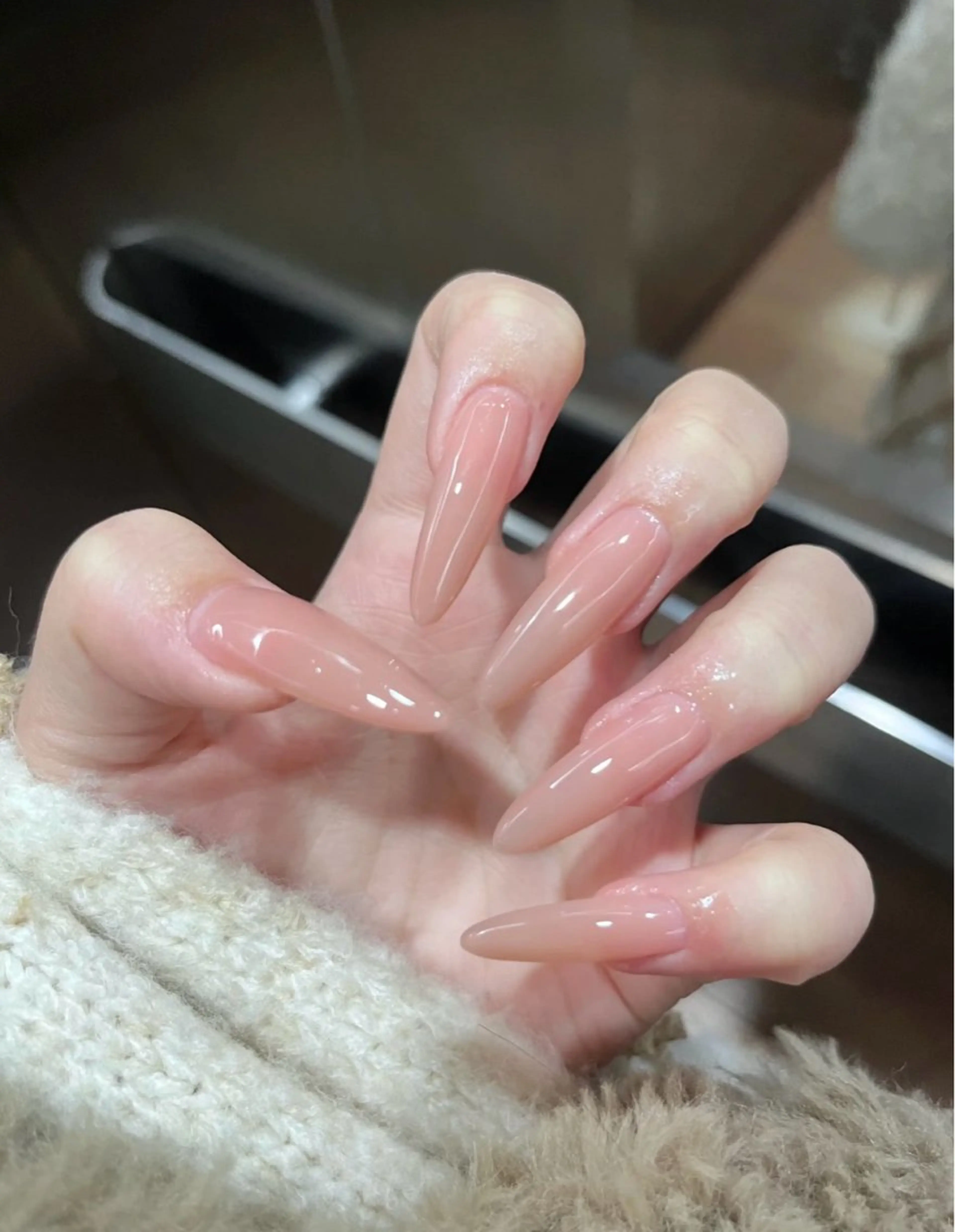 💅ハンド【初回オフ無料】🩵💙💚人気🩷🧡❤️ワンカラーネイルの写真