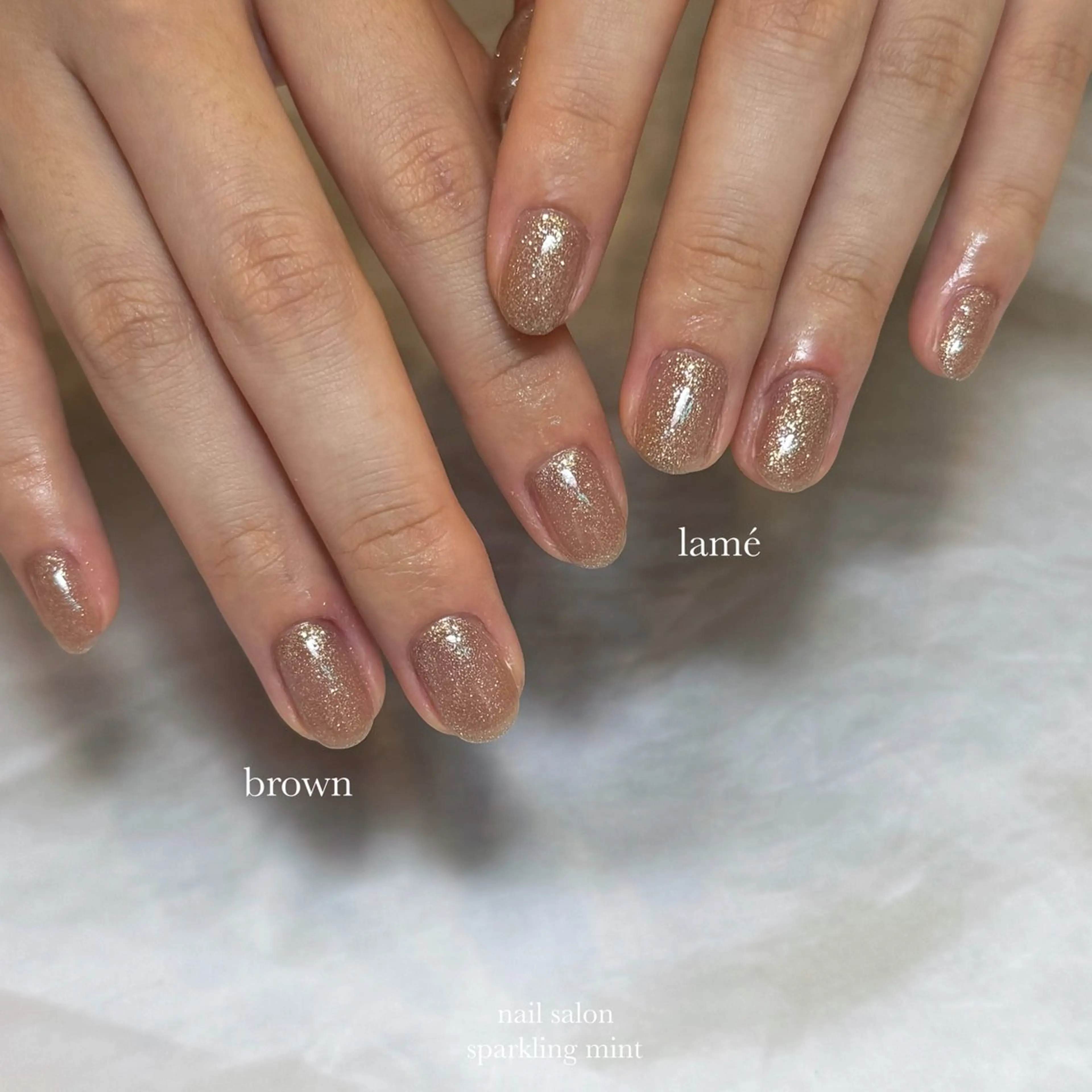 ネイル sparkling mint【スパークリングミント】所属・natsuki 🎀💎モデル様募集のネイルデザイン