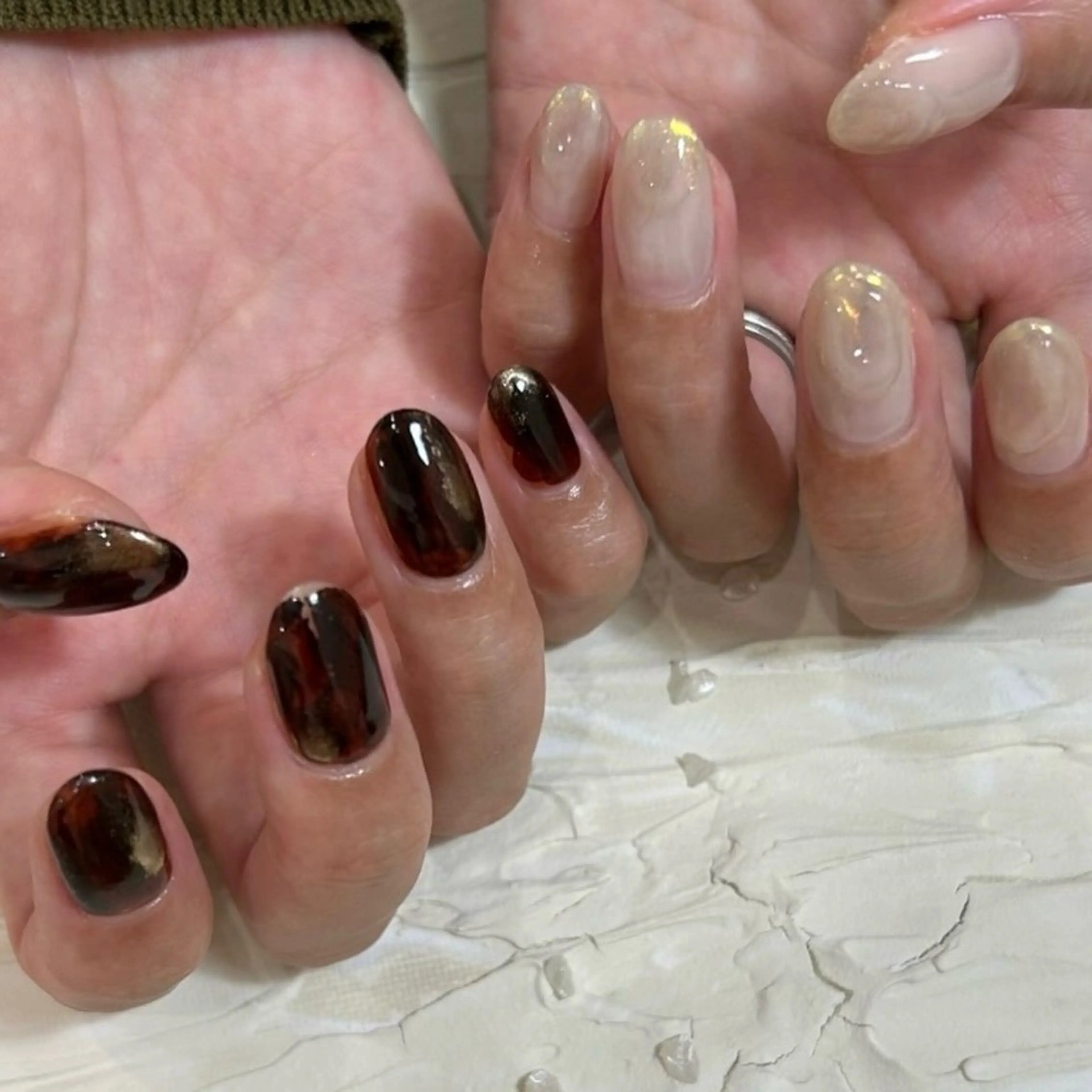 ネイル ハンドネイル nail◯ petitnanoのネイルデザイン