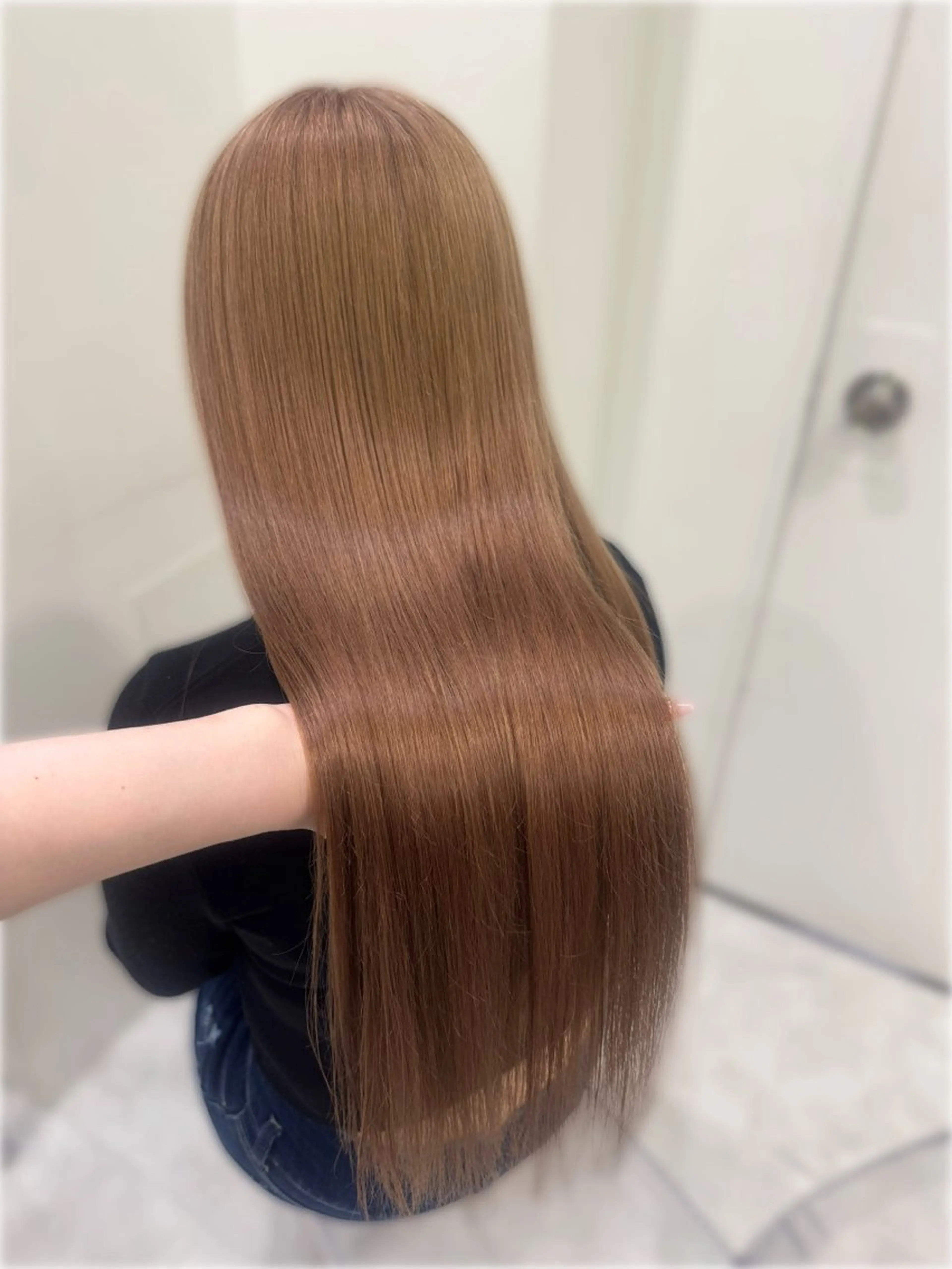 カラー 透明感ベージュ🤎 manami👒🌿のヘアスタイル