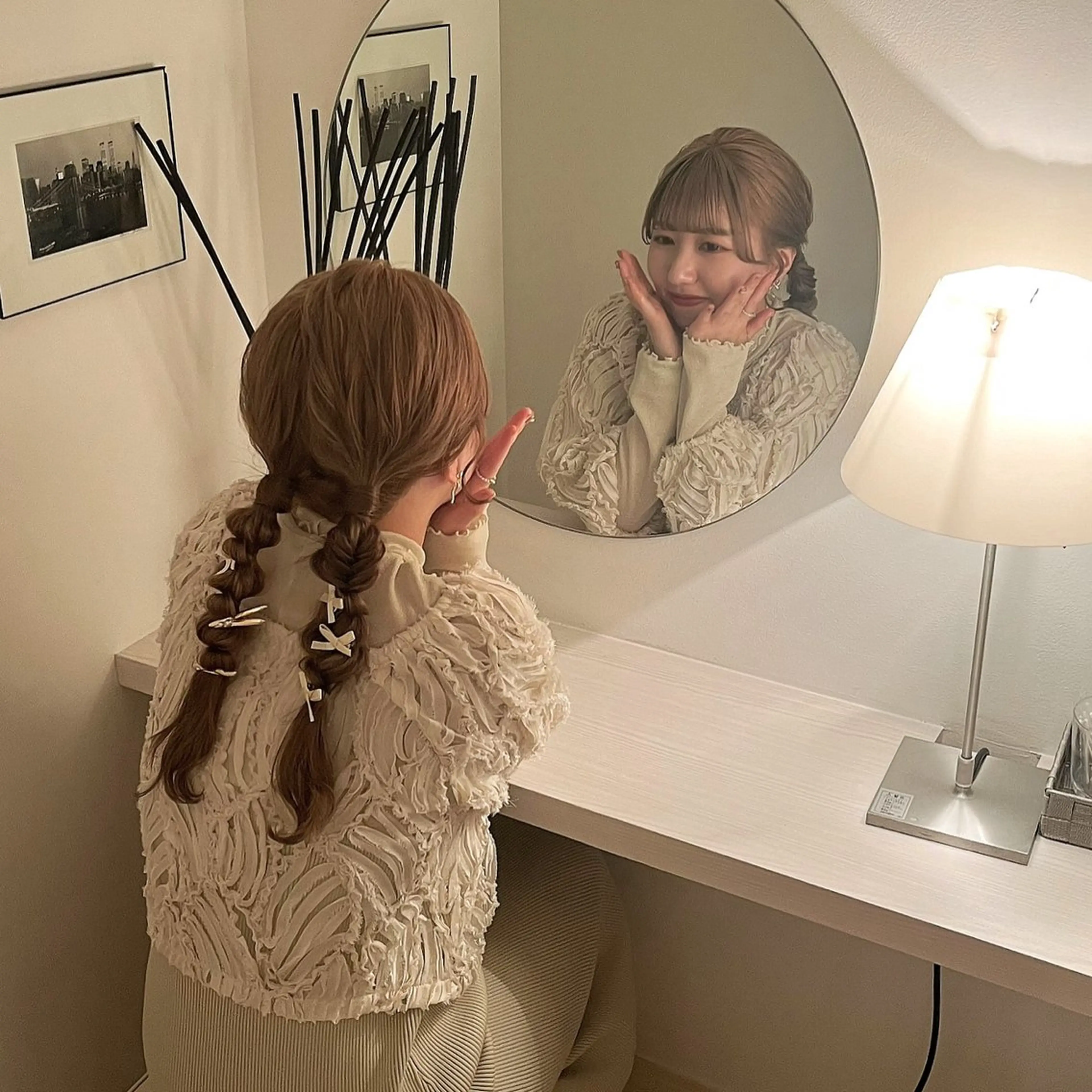 ParveMix ♡白神みやびのヘアスタイル