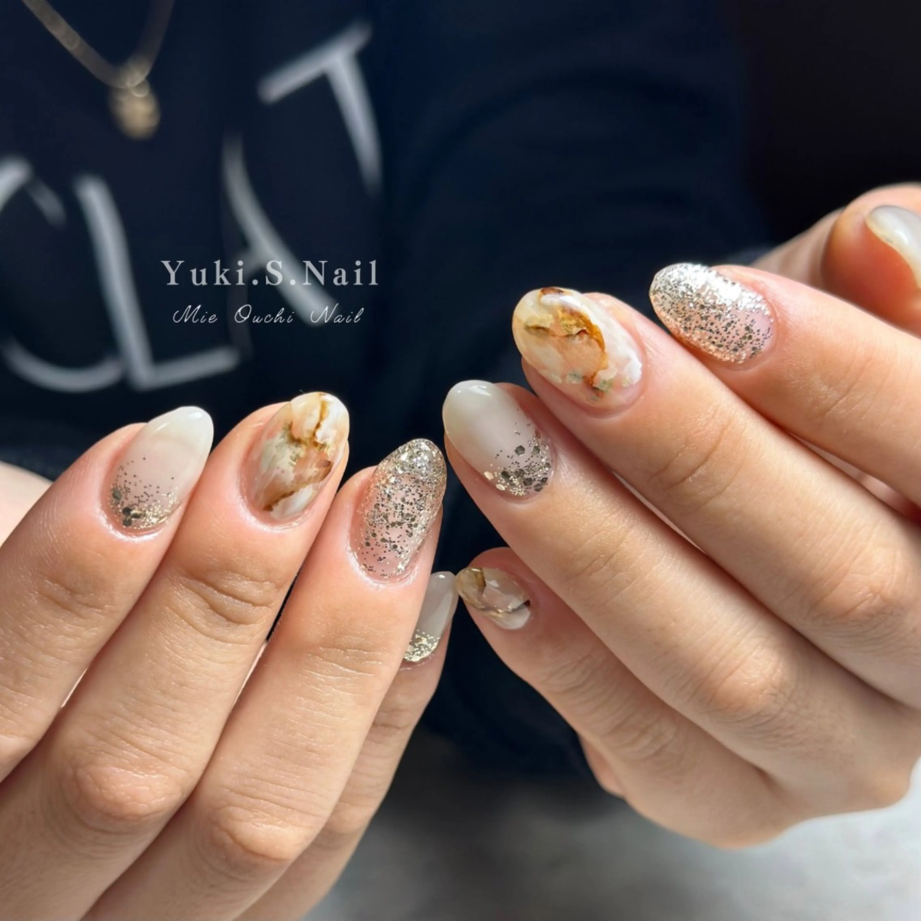 ショート ハンドネイル Yuki S.Nailのネイルデザイン