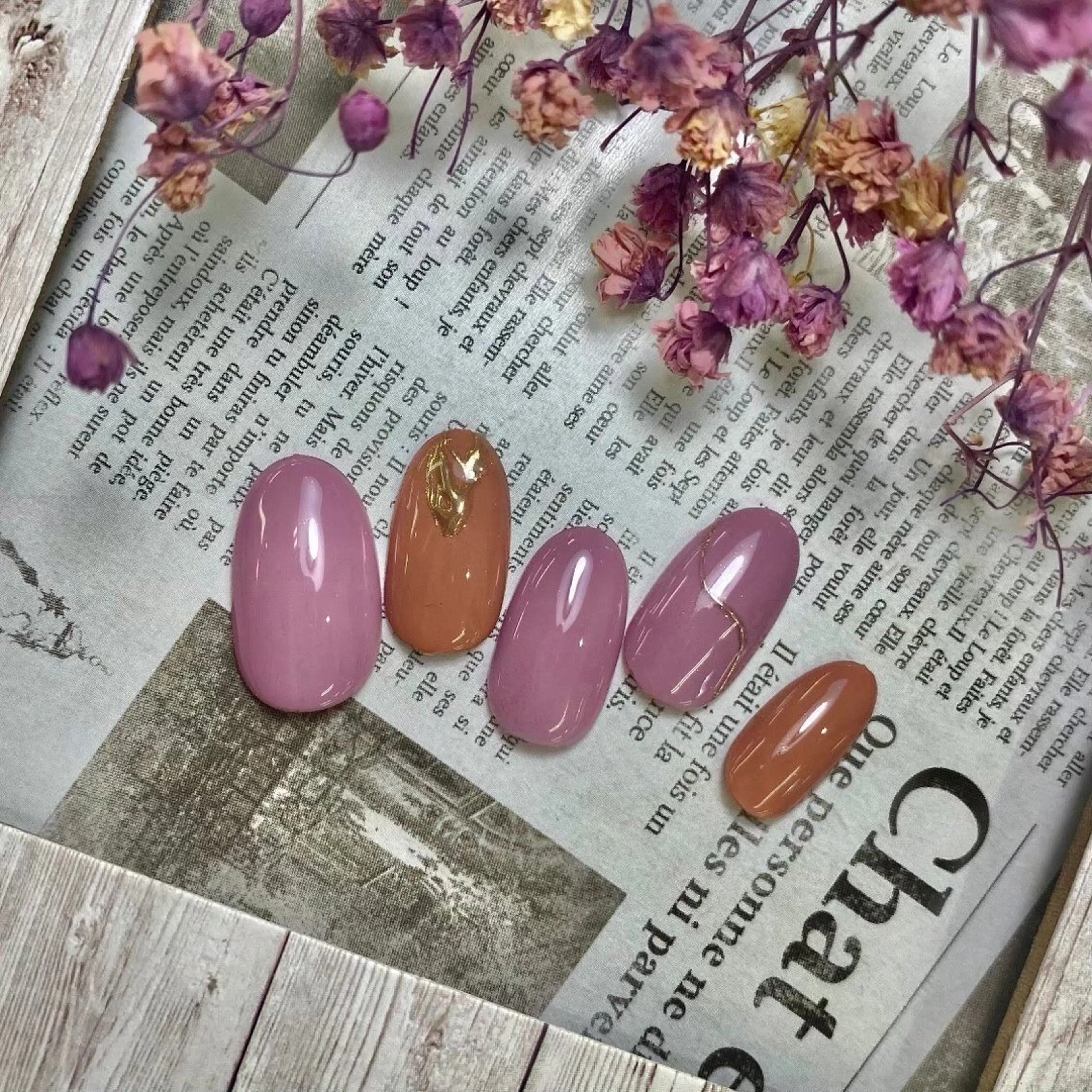 ネイル アートネイル ネイルチップ ⭐︎休業中の練習⭐︎ JNA認定講師髙橋のネイルデザイン