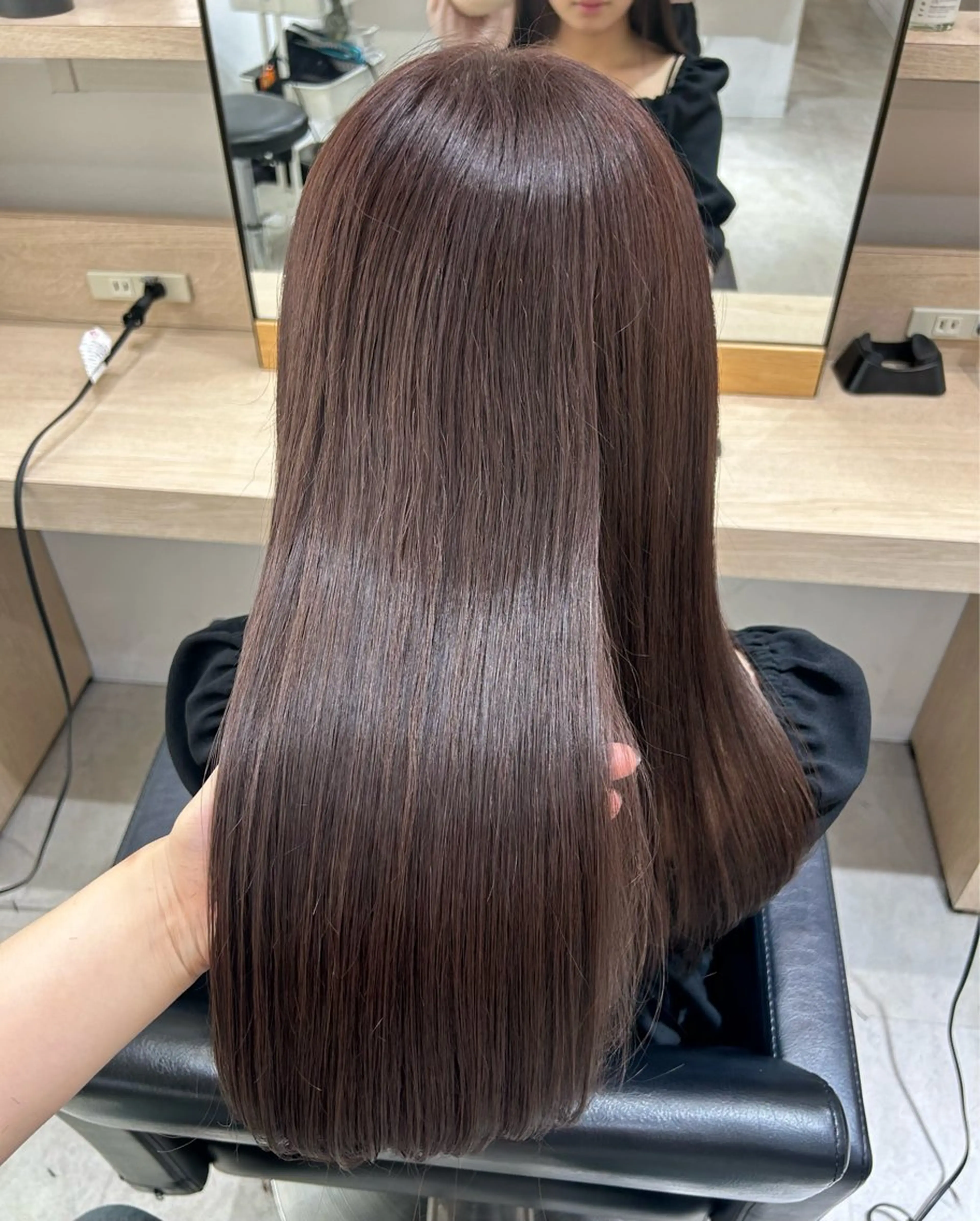 セミロング カラー カット ヘアカラー トリートメント 🤍透明感/韓国風 🤍サクラギヒトミのヘアスタイル