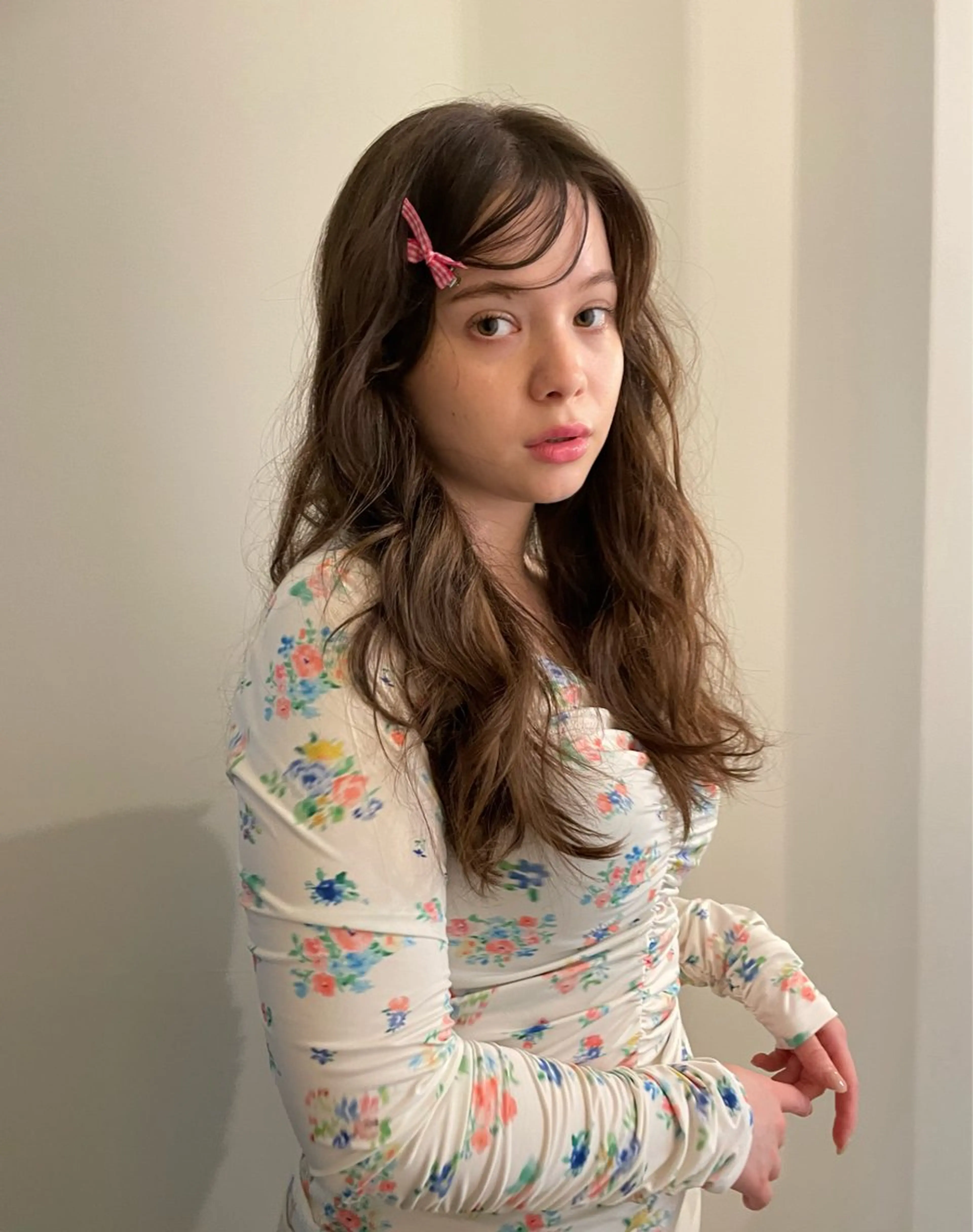 ロング カラー 似合わせカット カット ヘアカラー 渋谷 留菜のヘアスタイル