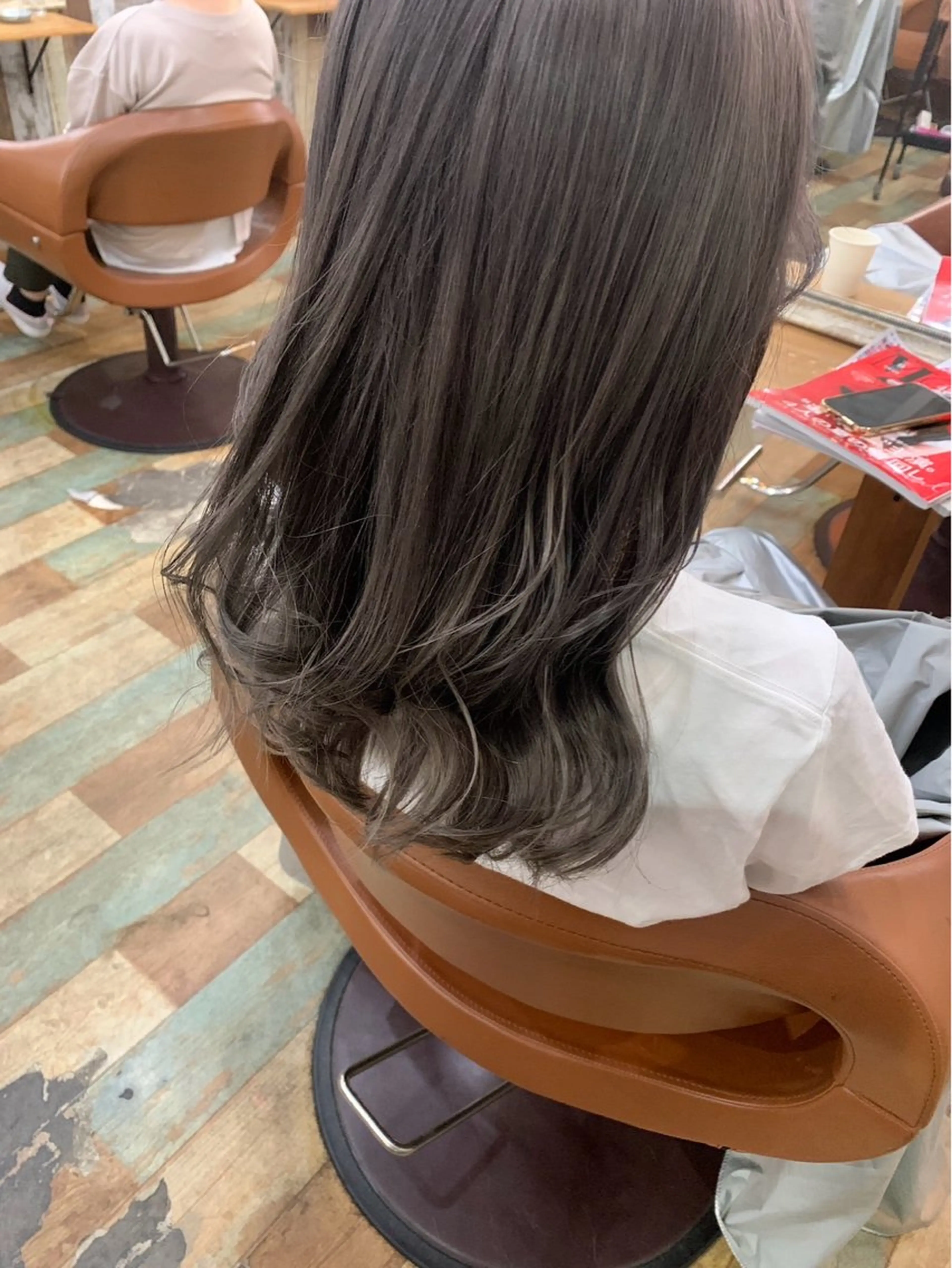 セミロング カラー Hair's RooMのヘアスタイル