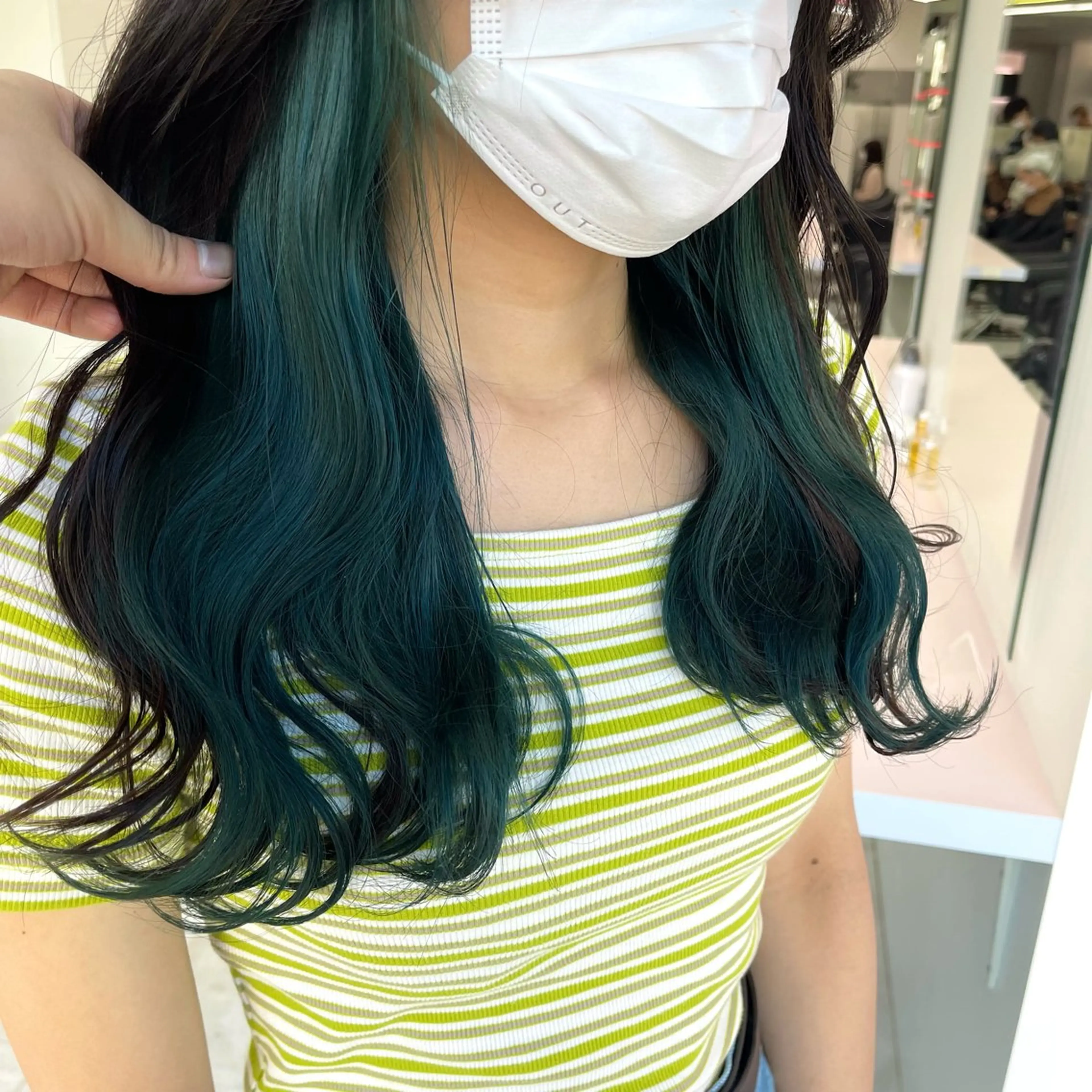 セミロング カラー ヘアアレンジ メンズ ヘアカラー トリートメント ヘッドスパ ヘアセット 🌈トレンドヘア 🌈WATARU🌈のヘアスタイル