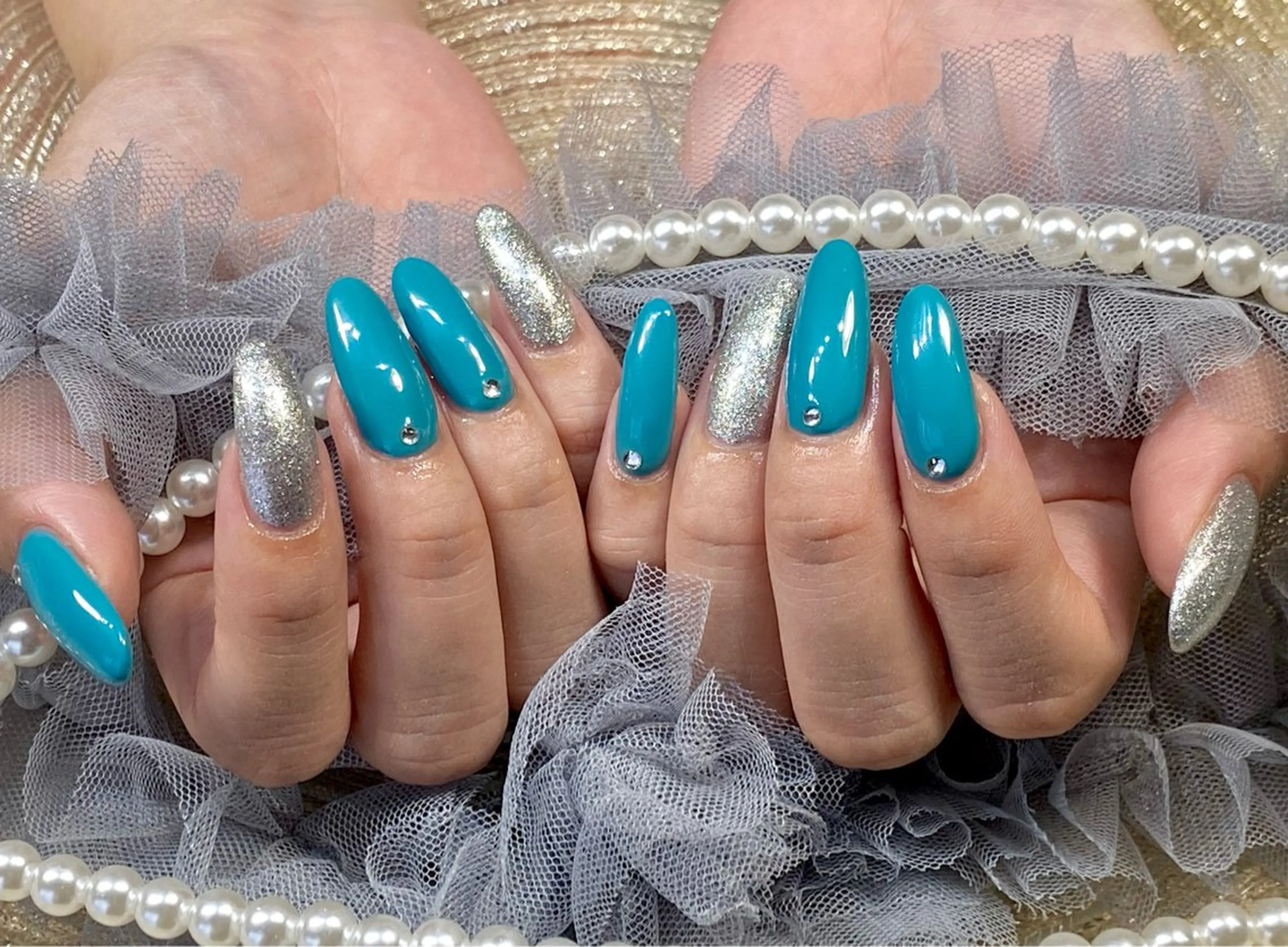 ネイル ハンドネイル Nail Salon Three所属・Three いわなべのネイルデザイン