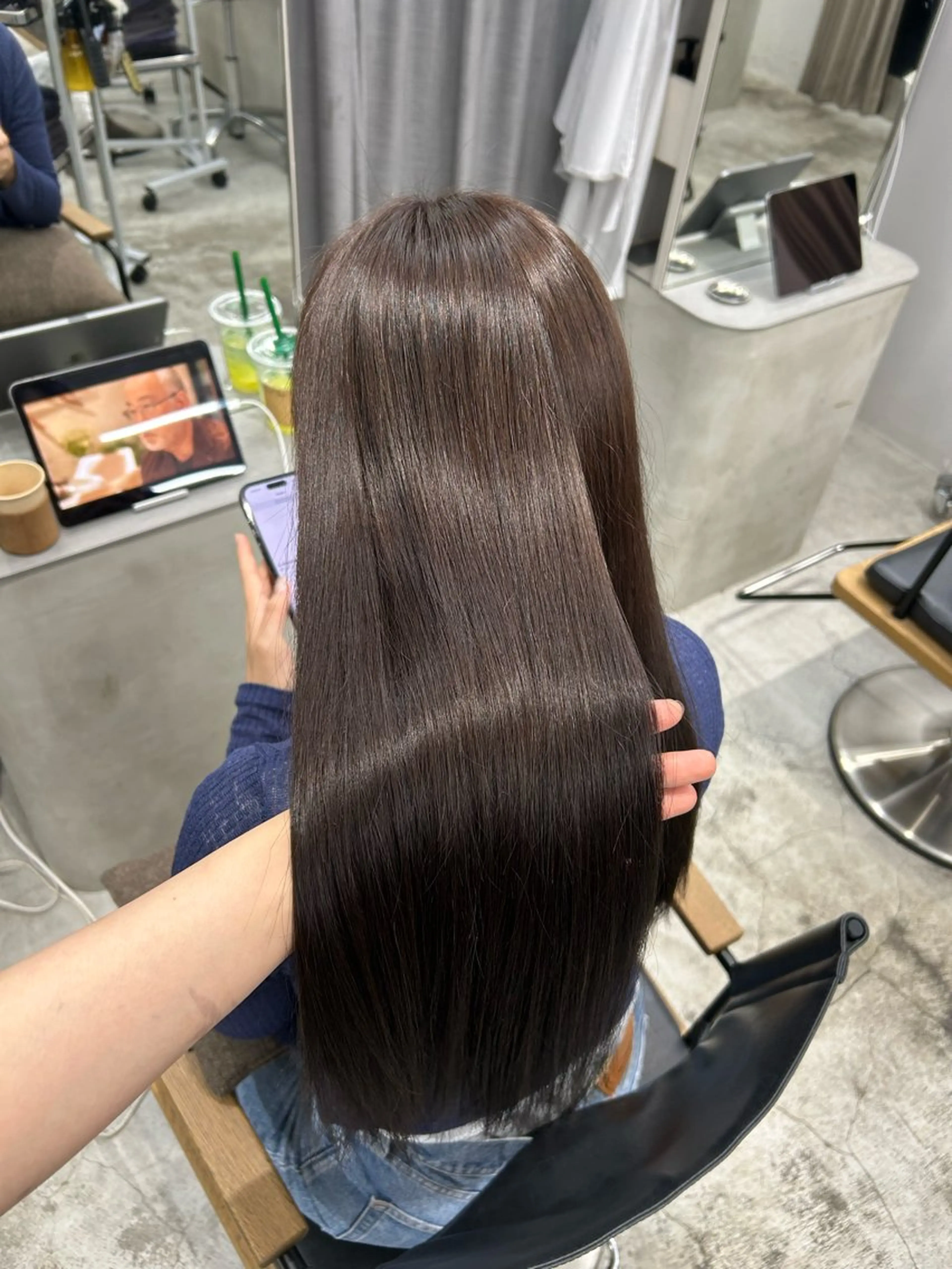 ロング カラー ヘアカラー トリートメント カラーモデル募集✨ 原宿/表参道　ひなたのヘアスタイル