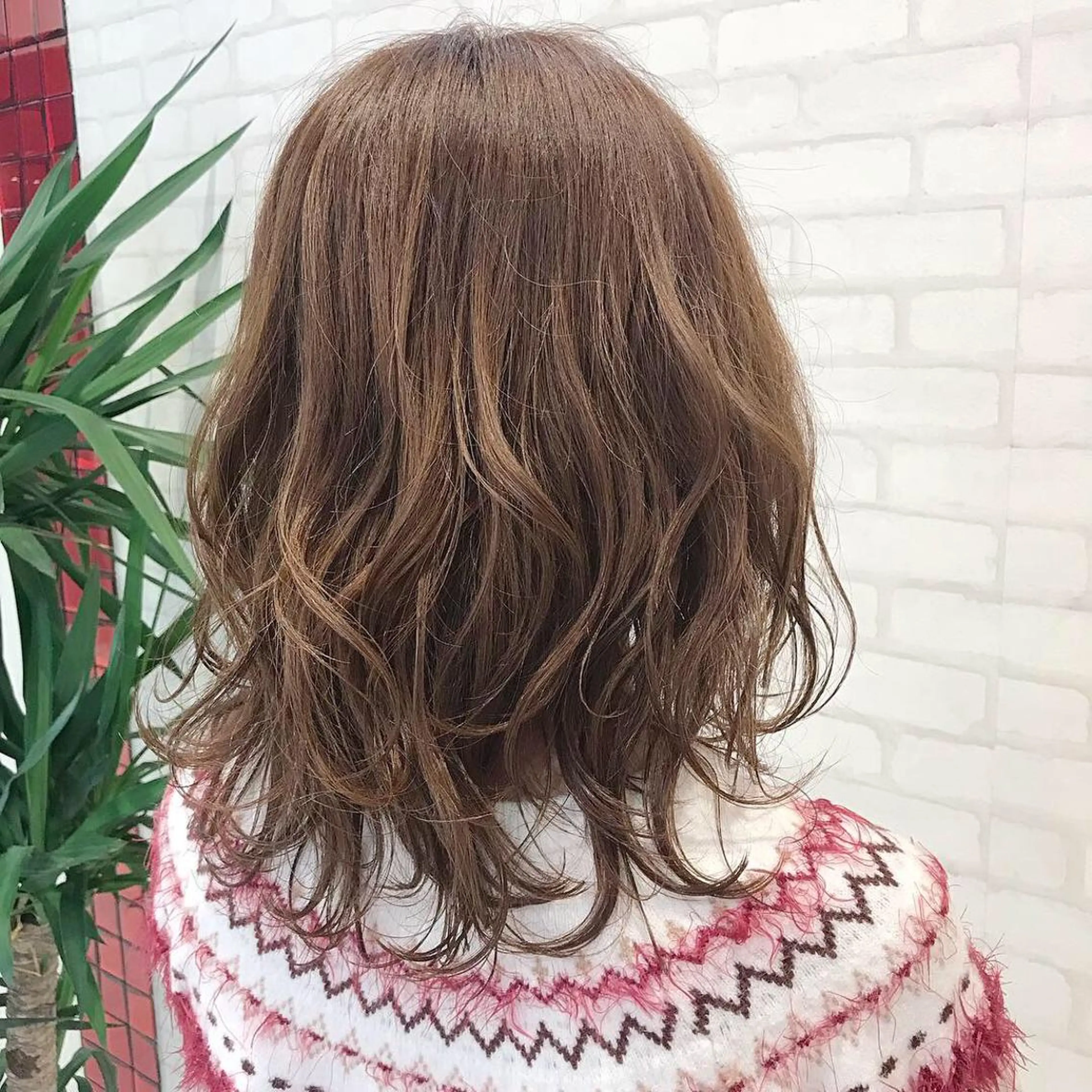 ミディアム カラー 中川 拓弥のヘアスタイル
