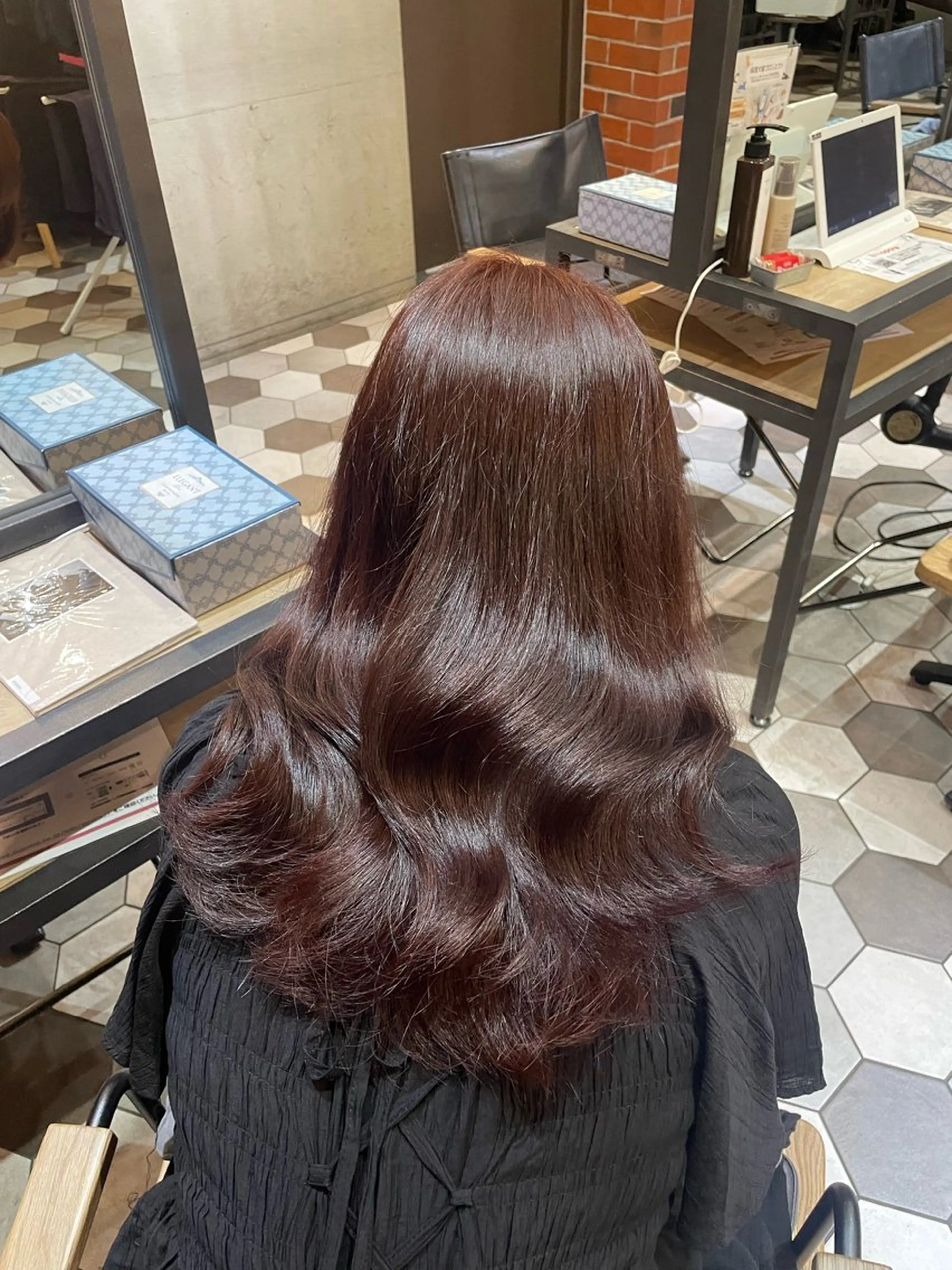 セミロング レイヤーカット/髪質 改善/Hayatoのヘアスタイル