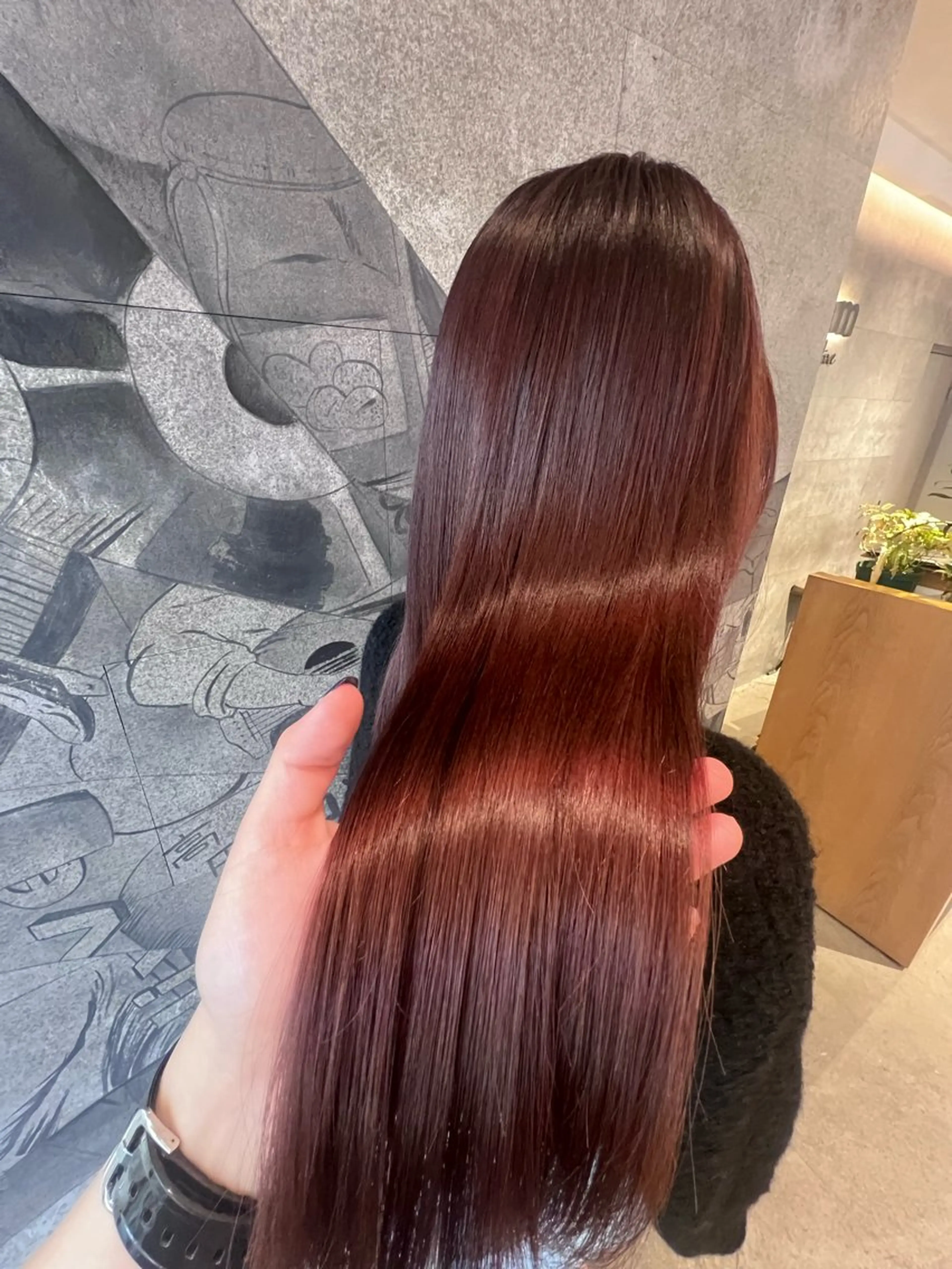 ロング ヘアカラー トリートメント suzuna 🫧のヘアスタイル