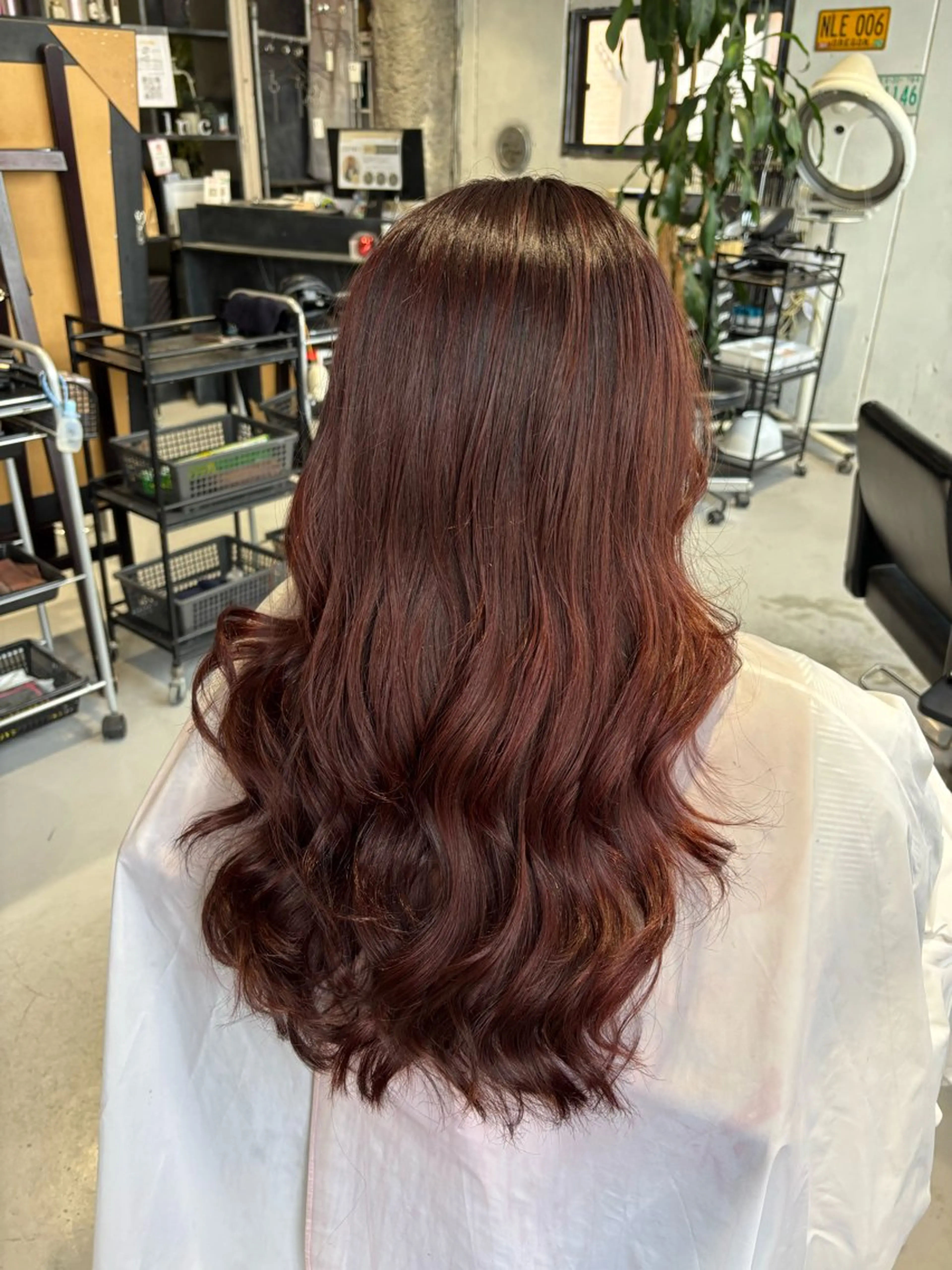 ロング カット ヘアカラー inc新小岩北口店 🫧Nichikaのヘアスタイル