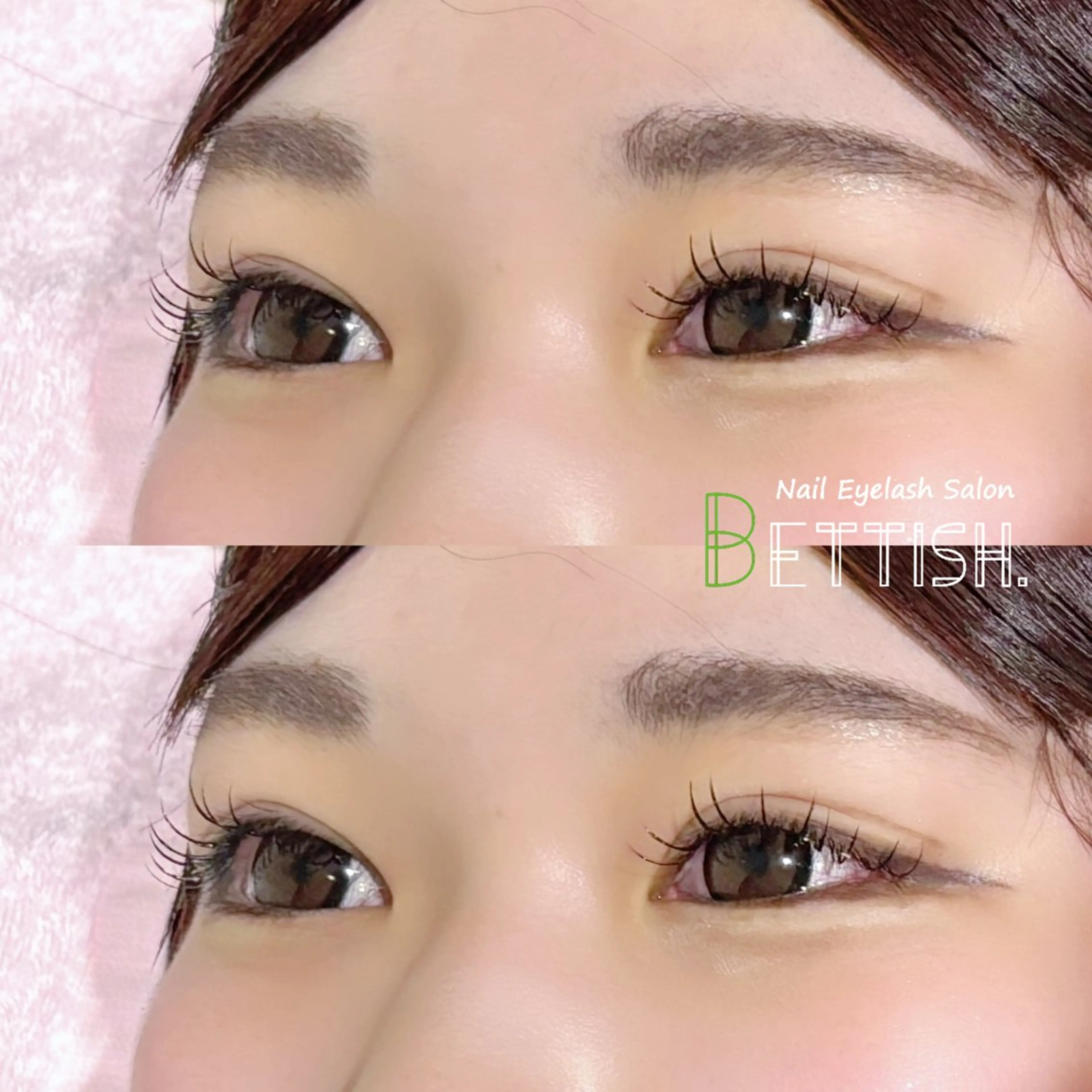 マツエク・マツパ フラットラッシュ マツエク BETTISH🩵 SERIのマツエク・マツパデザイン