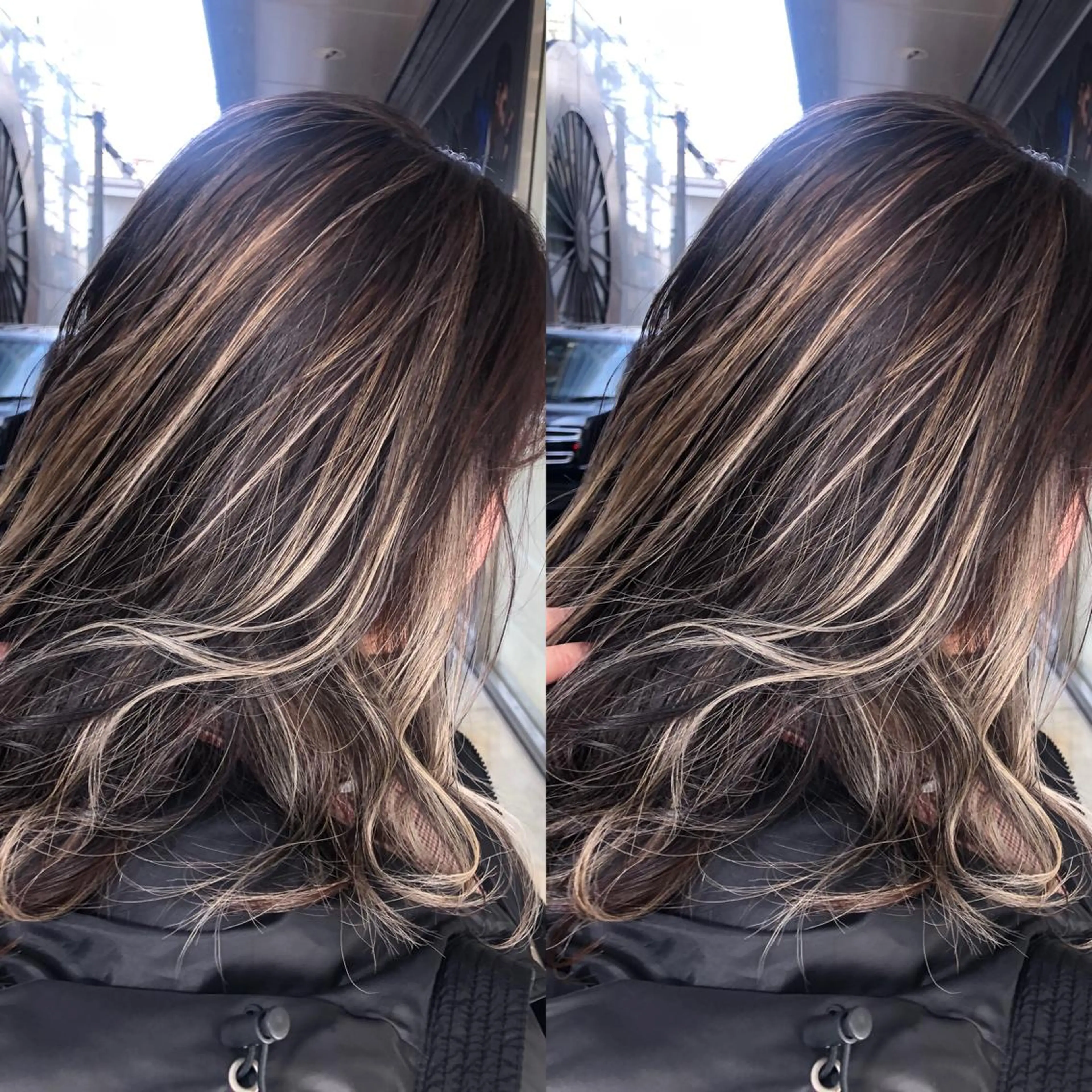 ミディアム カラー カット ヘアカラー トリートメント JILBLAN京都 ショート/ハイライトのヘアスタイル