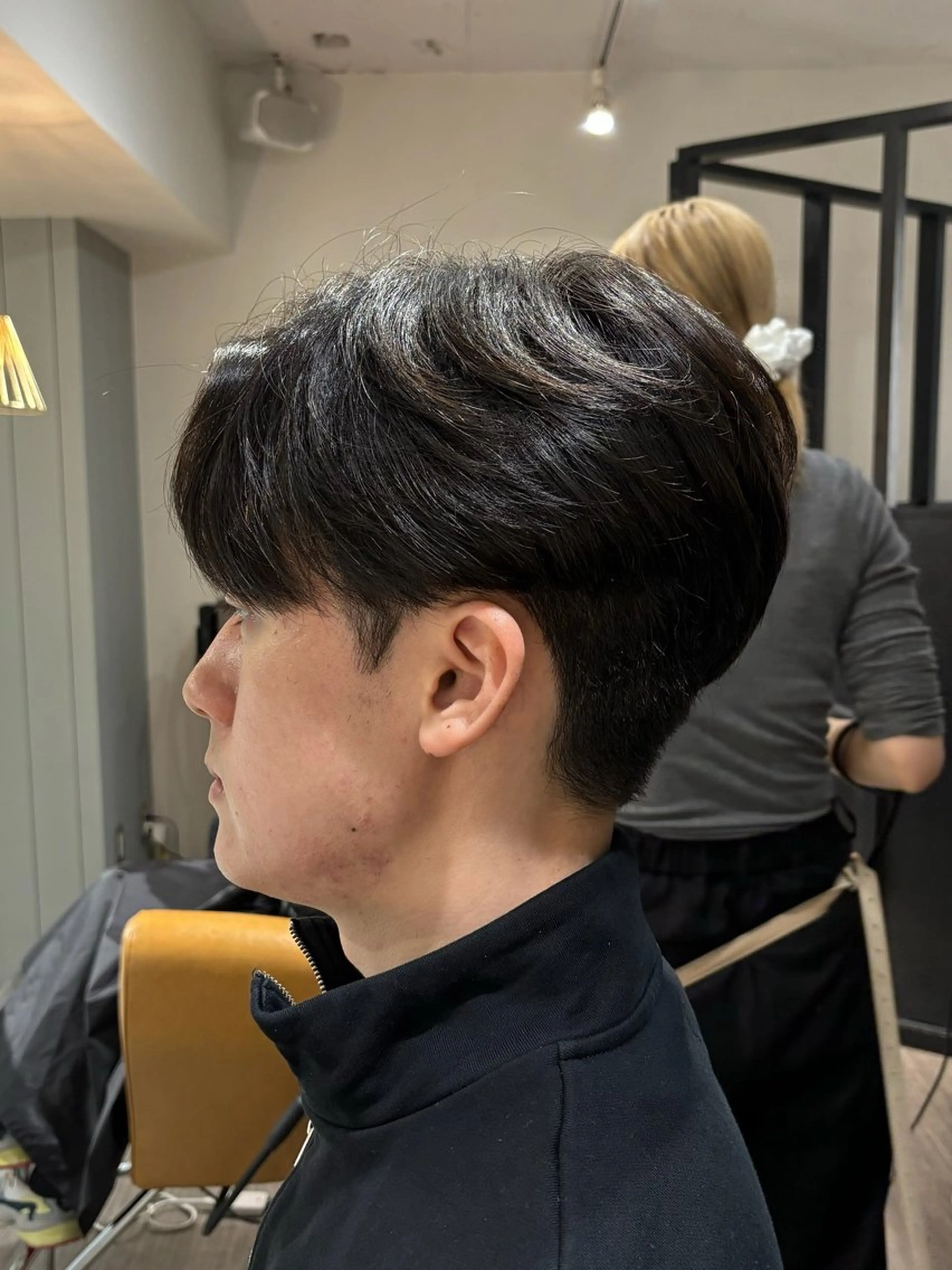 ショート メンズ カット トリートメント 韓国メンズヘア/ ダウンパーマ/歩夢のヘアスタイル