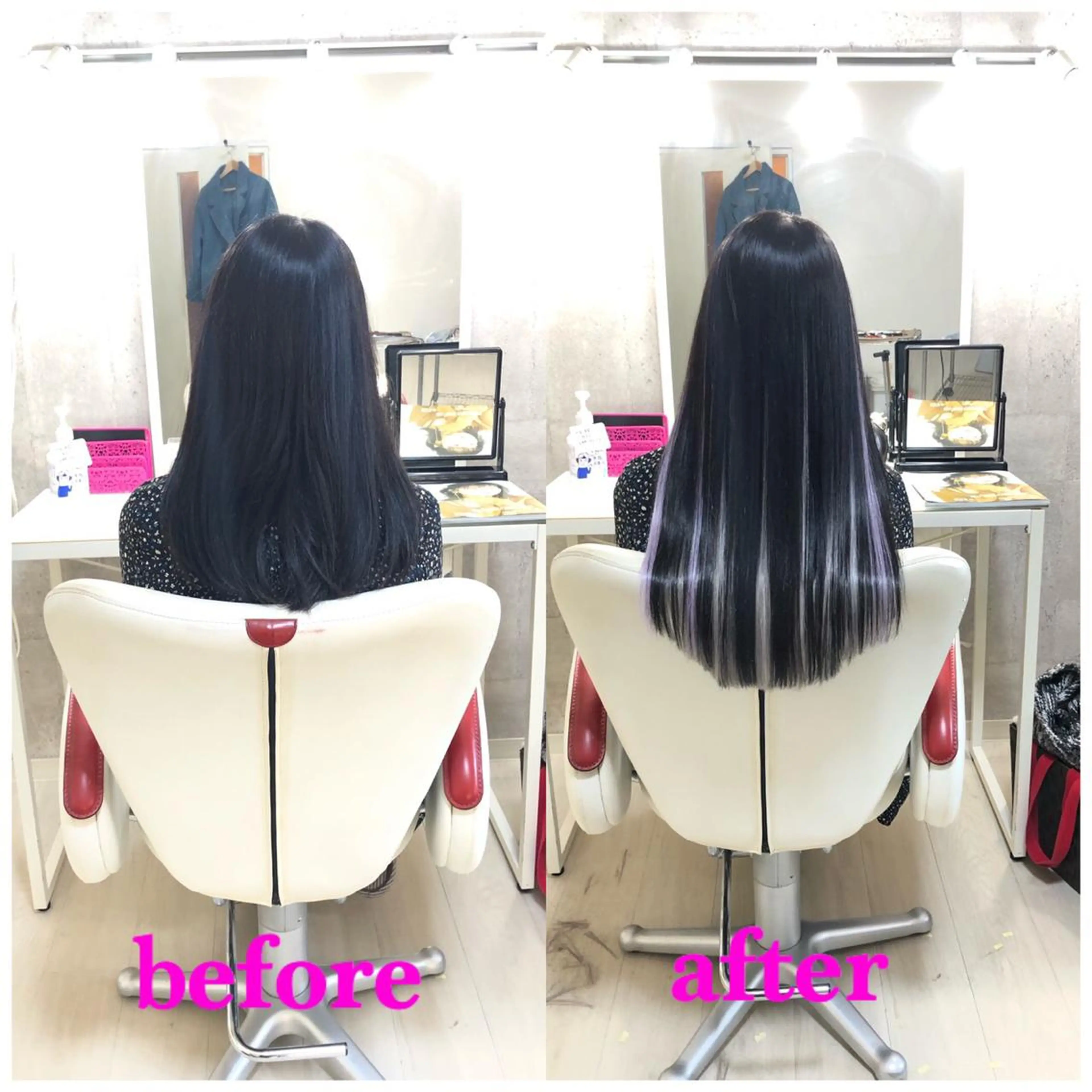 ロング エクステ ドレスアップ心斎橋店所属・🌸ドレスアップ 心斎橋店🌸のヘアスタイル