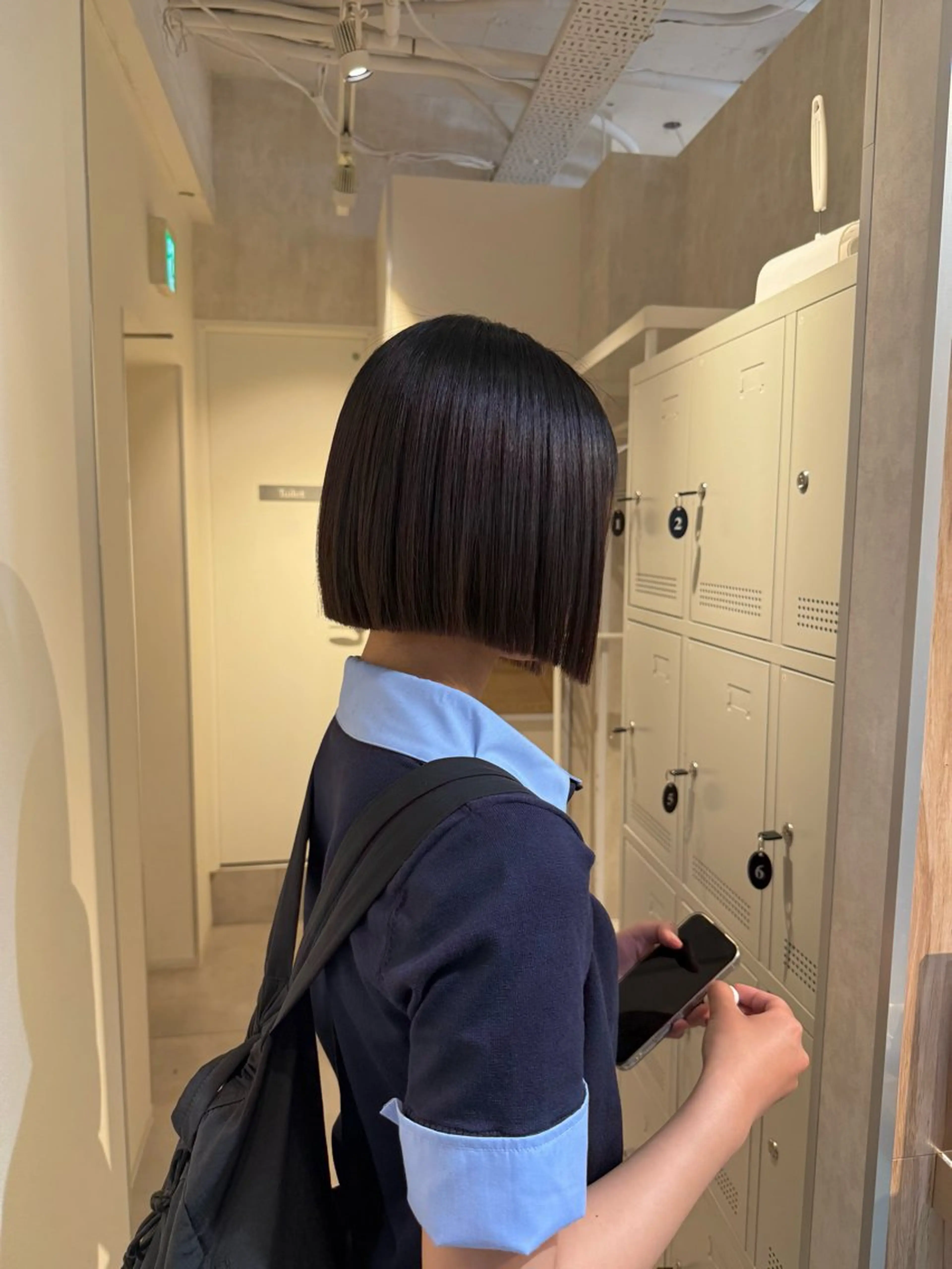 ショート ボブ カット ヘアカラー トリートメント 神戸ボブ✂️ ioe三宮/田 伸佳のヘアスタイル