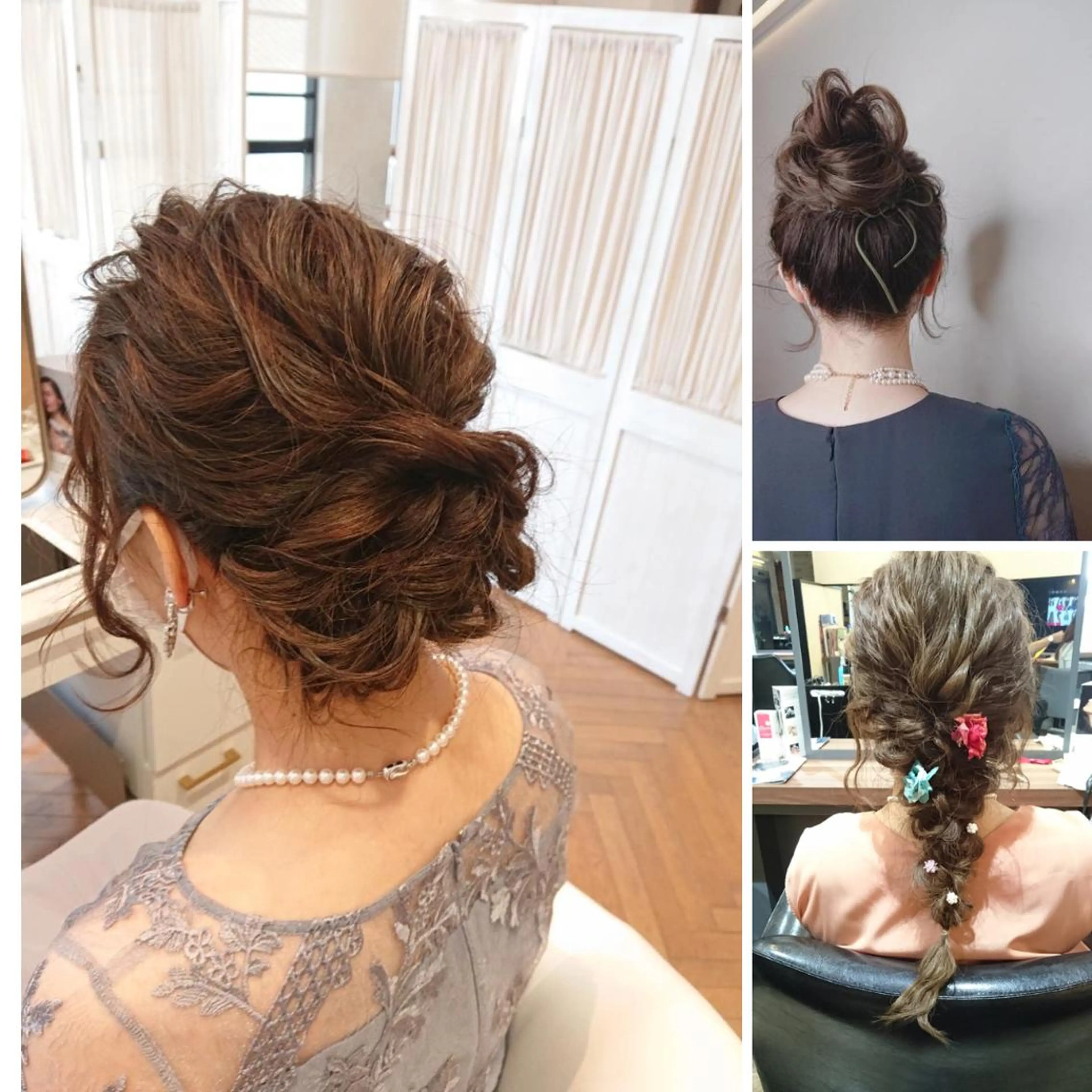 ヘアアレンジ 結婚式・ブライダル ヘアセット ELLE salon /ayakaのヘアスタイル