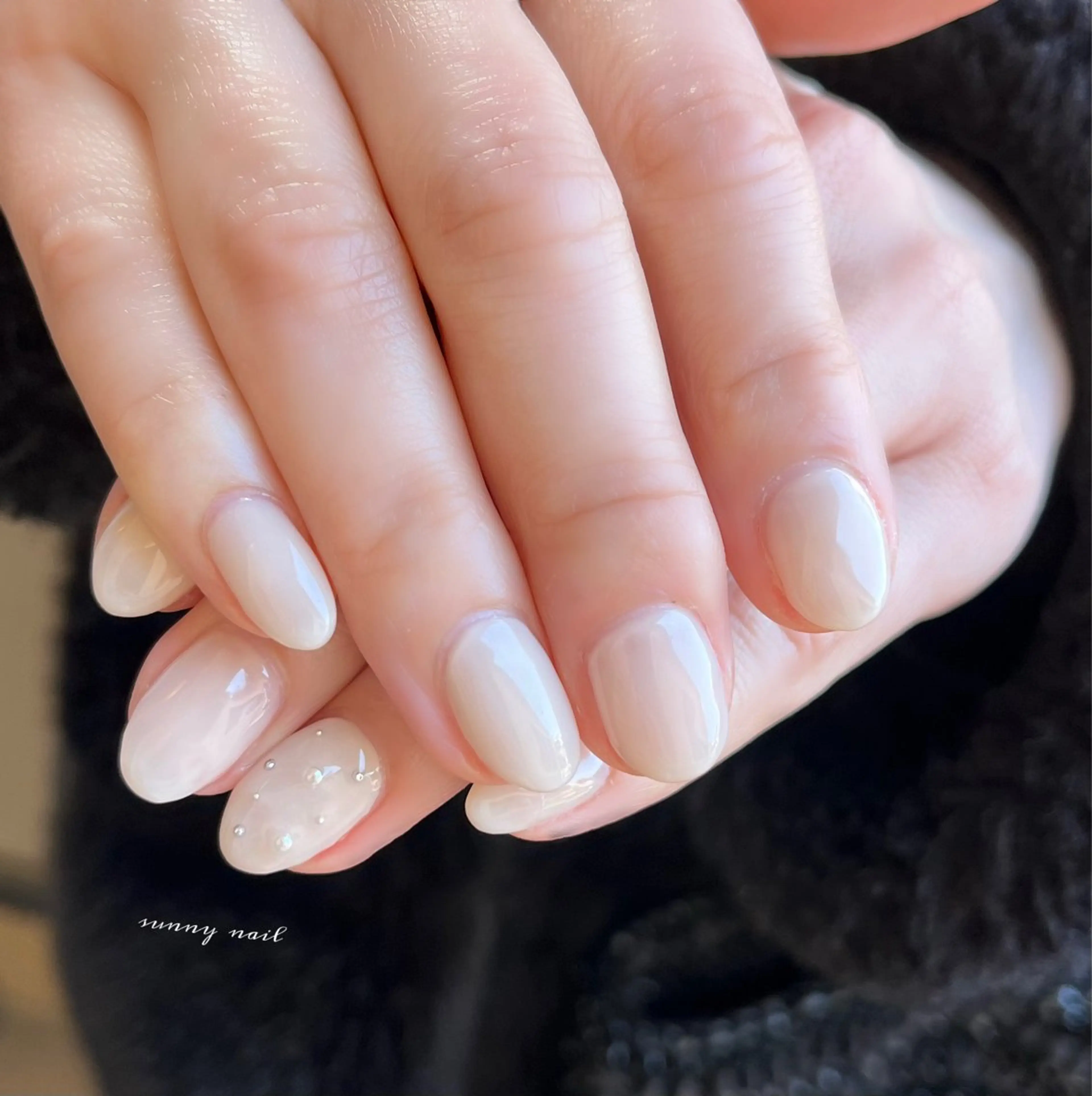 ネイル 入学式 ジェルネイル 卒業式 パラジェル sunny nailのネイルデザイン