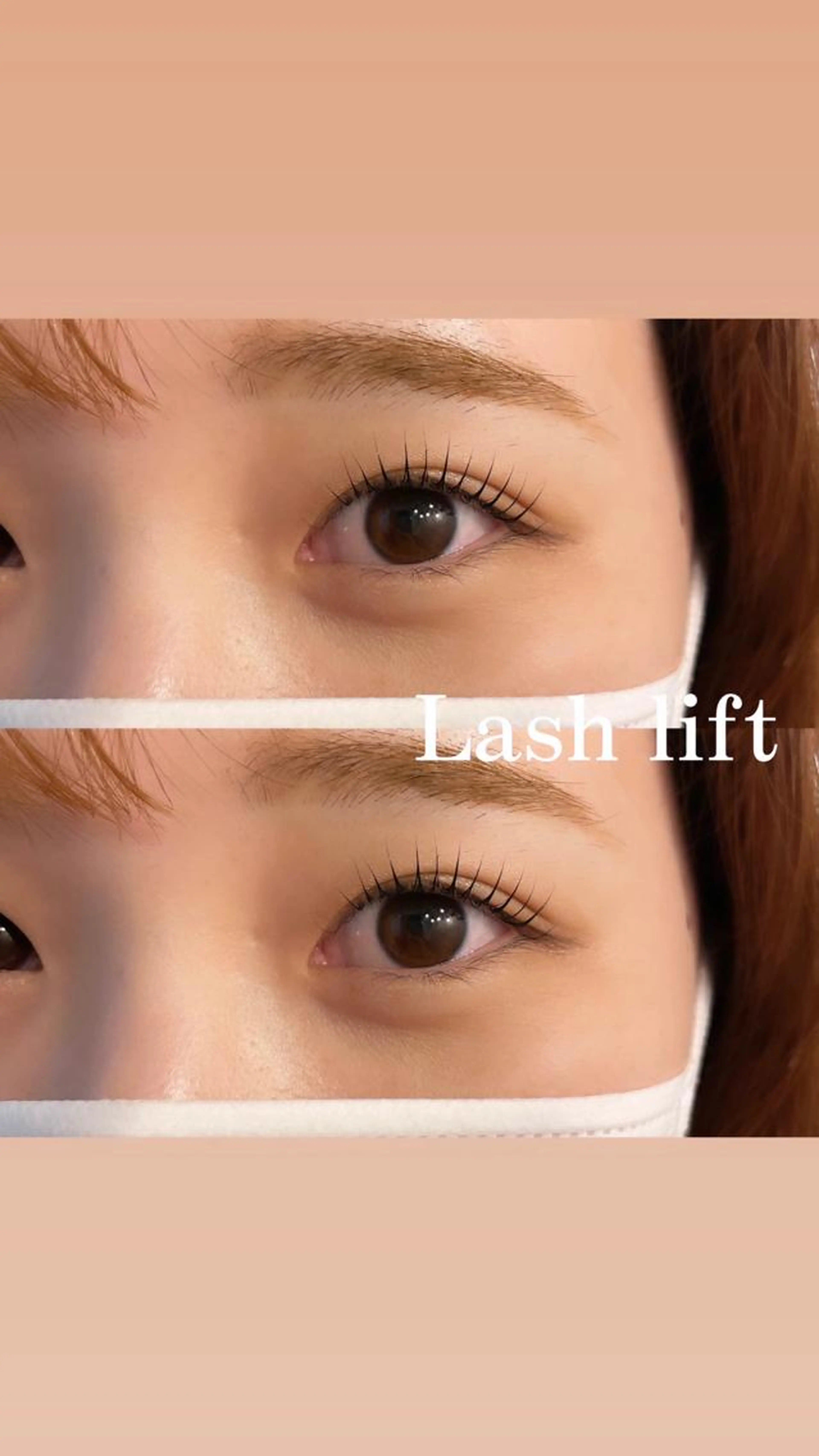 【定額】🥜韓国風まつげパーマ  束間仕上げ🧈6600→5480の写真