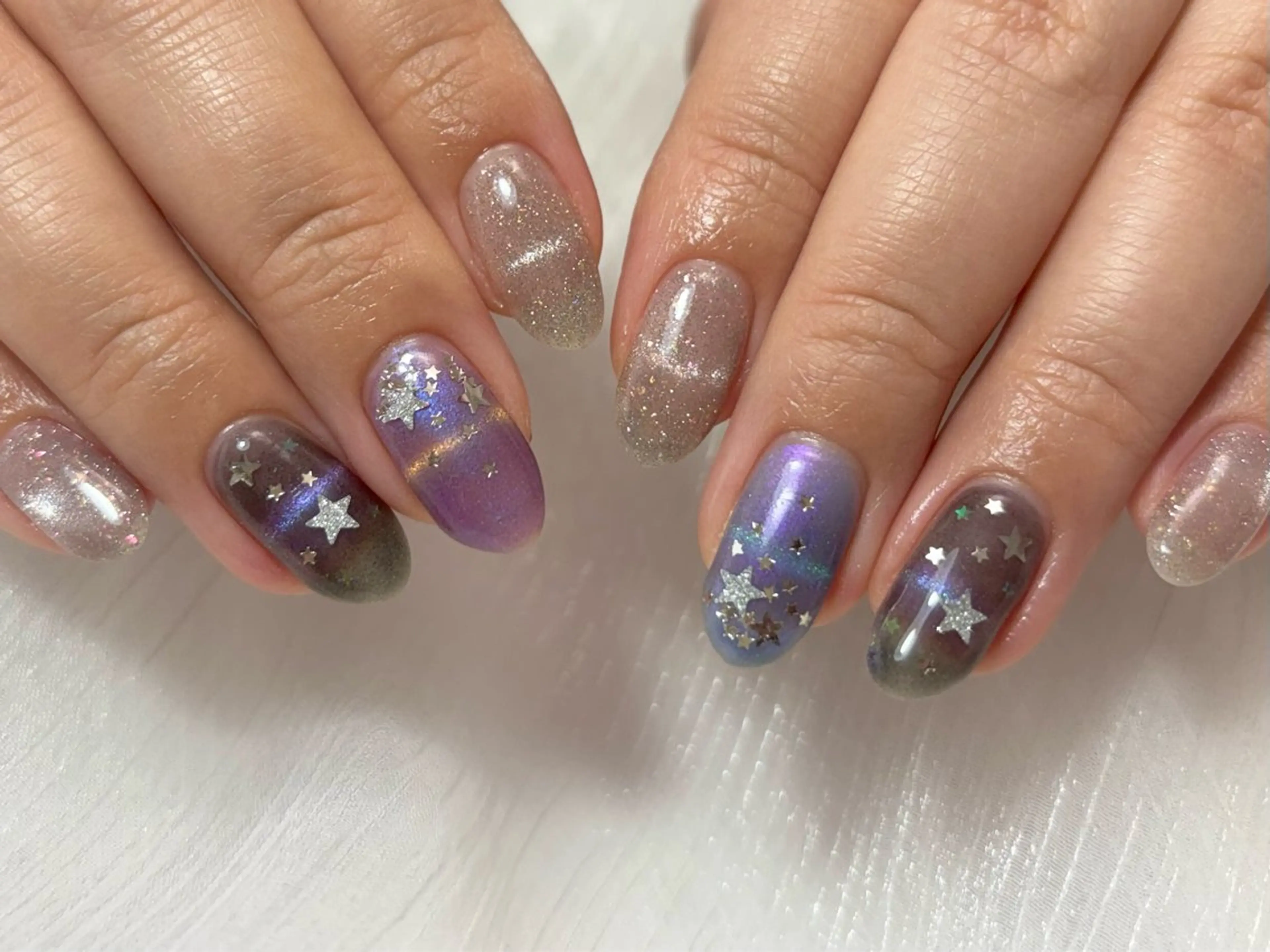 ネイル ハンドネイル yurina ☆のネイルデザイン