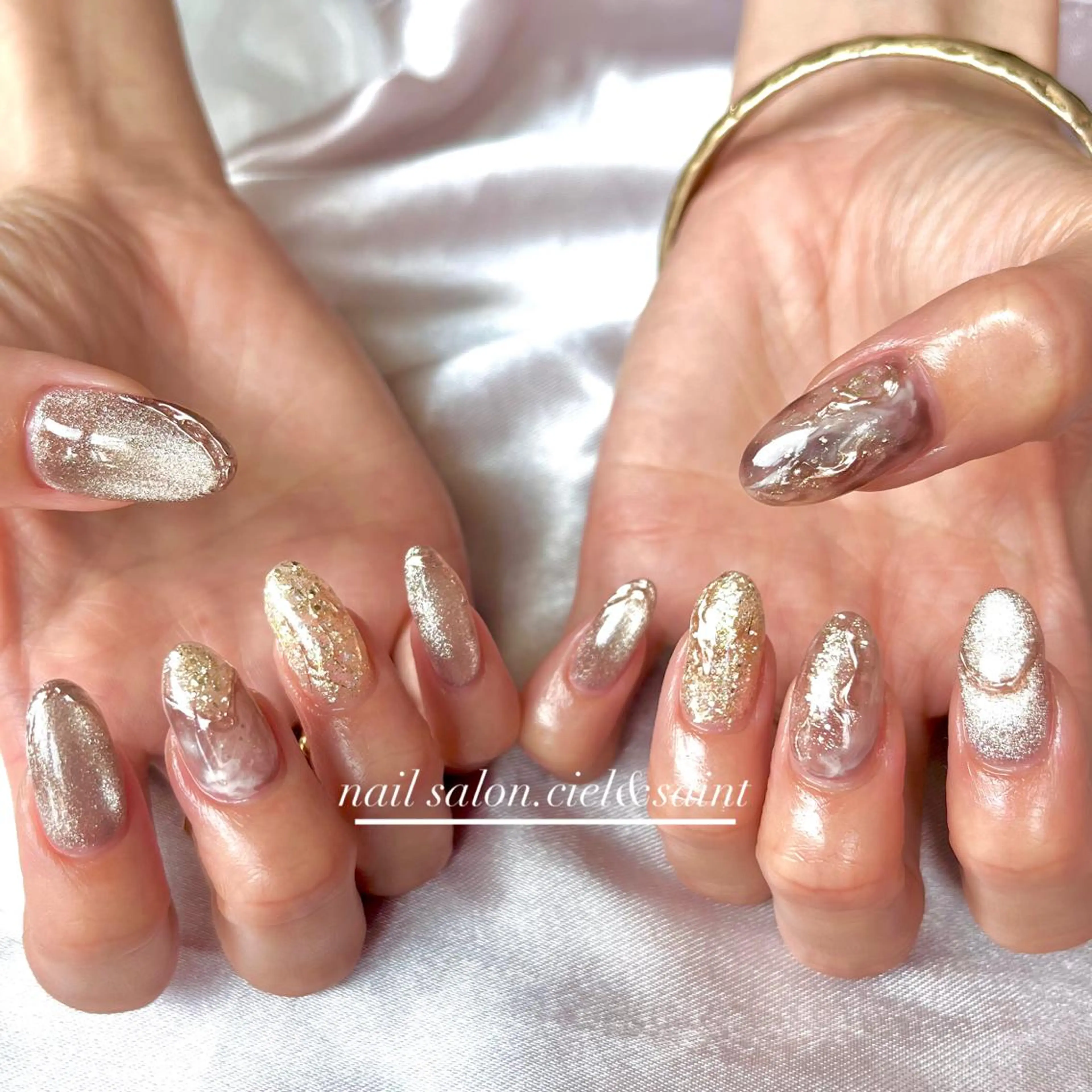 ネイル nail salon ciel&saintのネイルデザイン