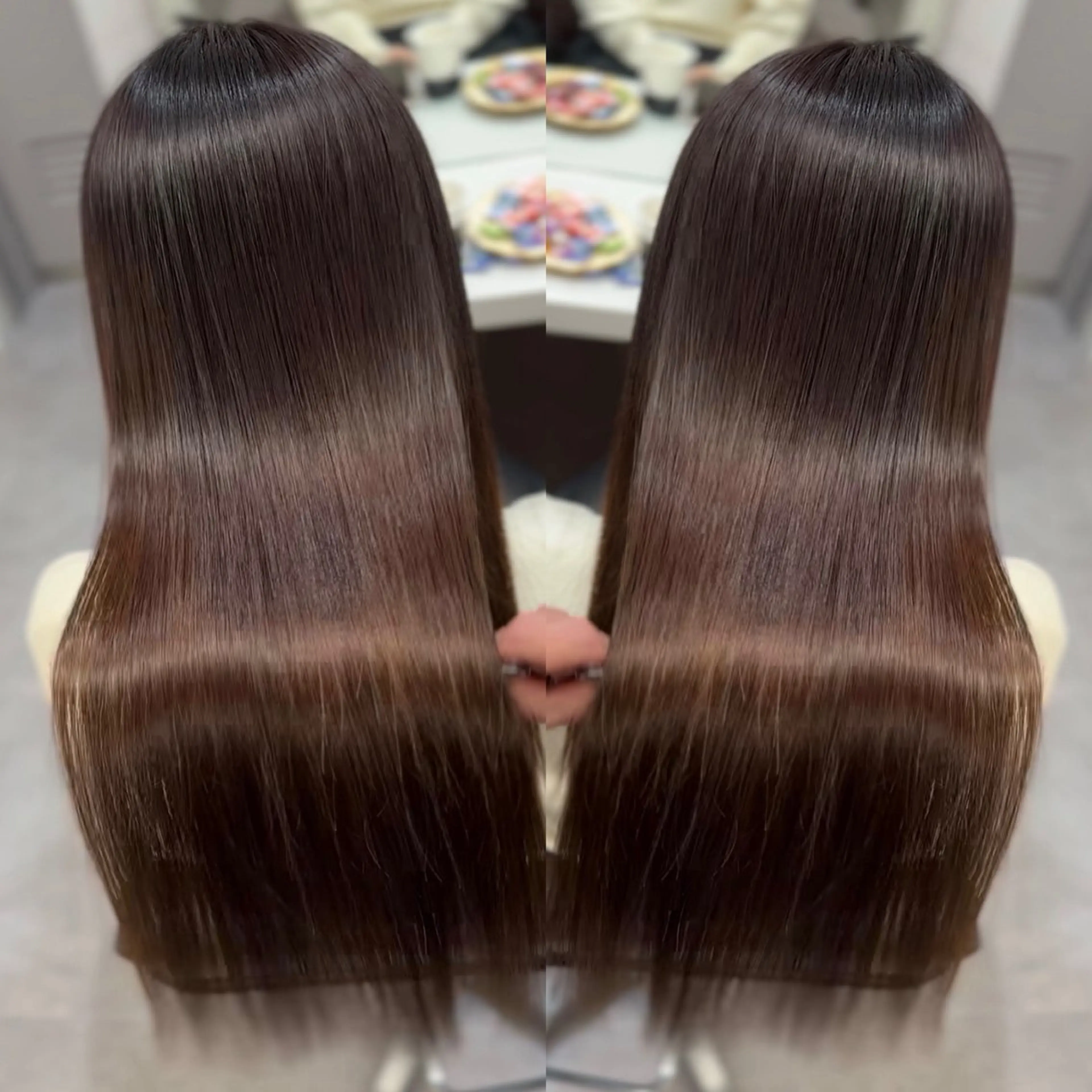 ロング 縮毛矯正 カット ヘアカラー 縮毛矯正 【Coby代表】 美髪特化♡ RYOのヘアスタイル