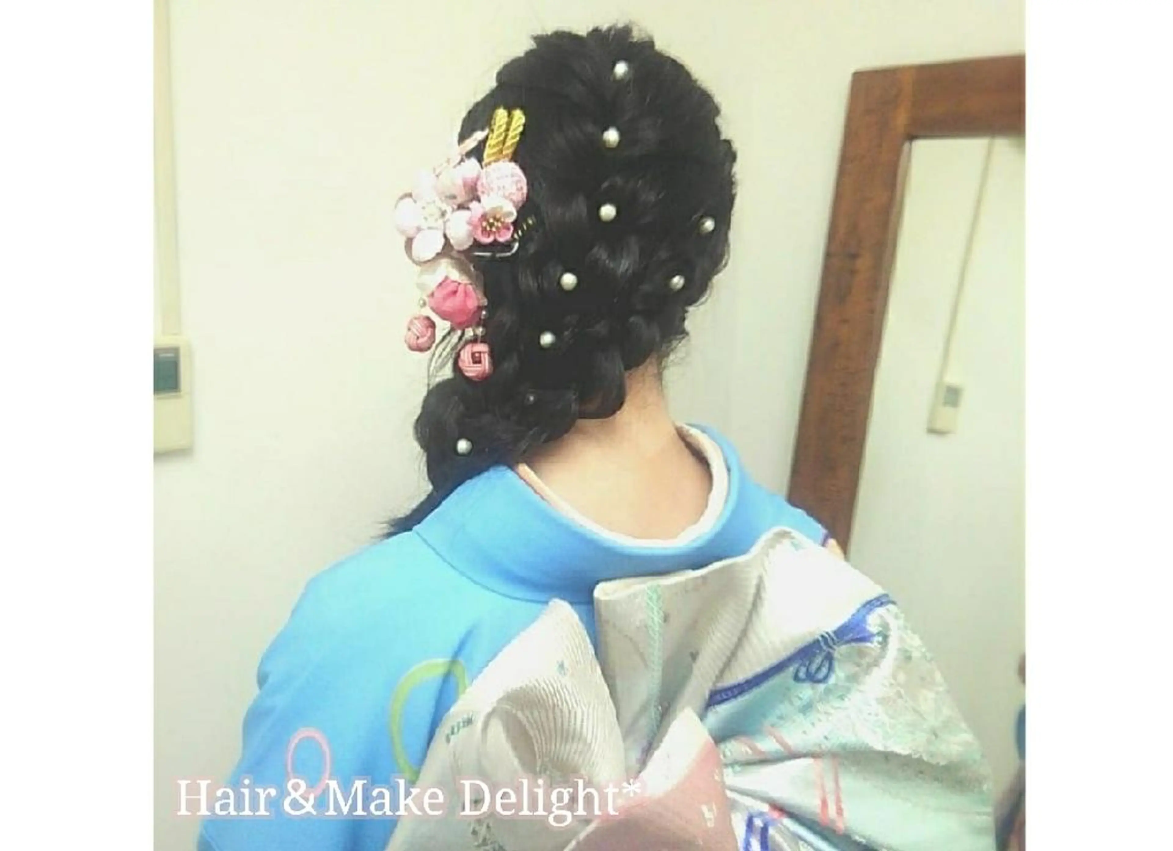 ヘアアレンジ 着付け Hair&Make  Delight*のヘアスタイル