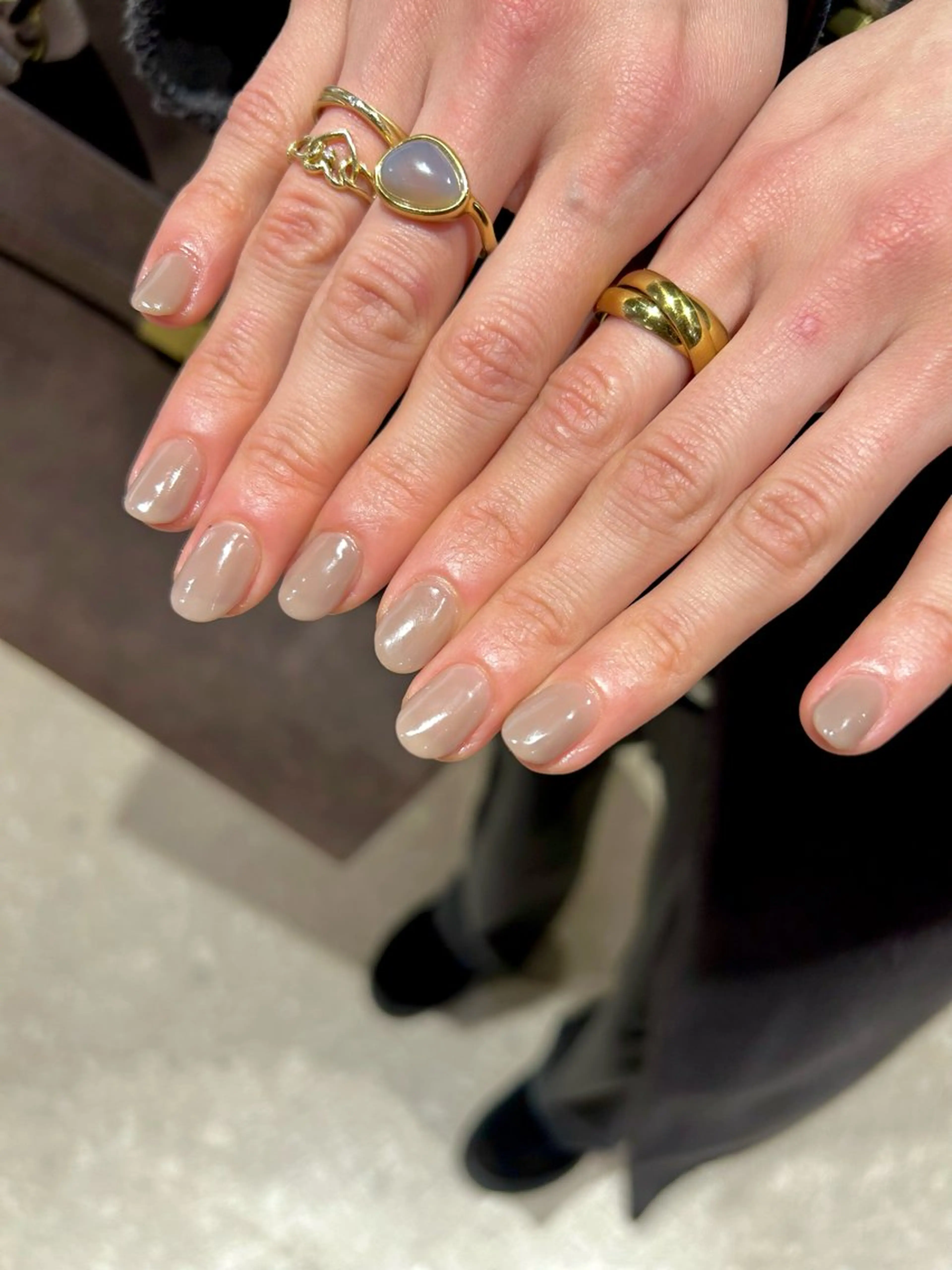 ネイル ワンカラーネイル ハンドネイル SALONVILLAGE Ebisu所属・Lueur 恵比寿 HARUKAのネイルデザイン