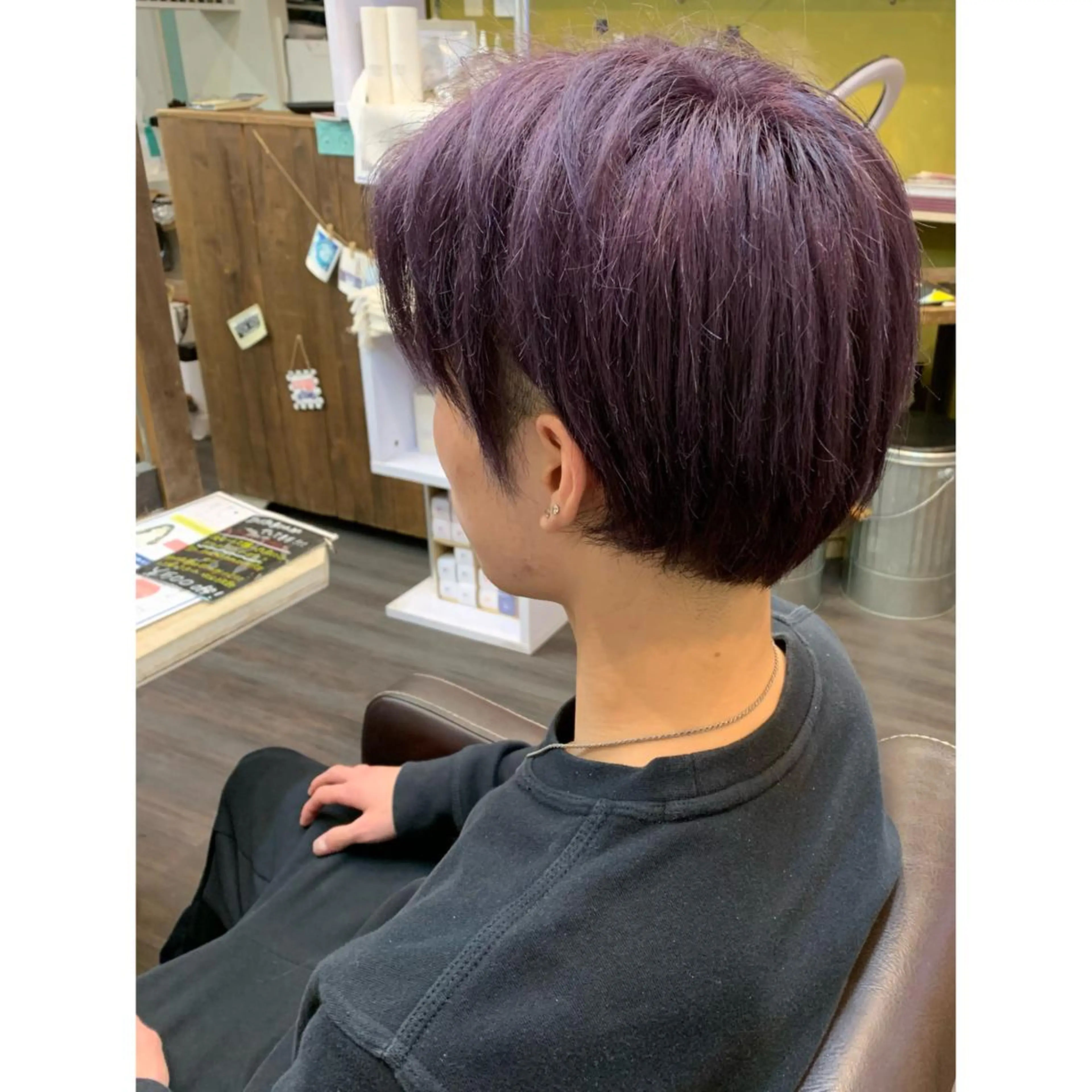 ミディアム メンズ LaLaMoana Rickyのヘアスタイル