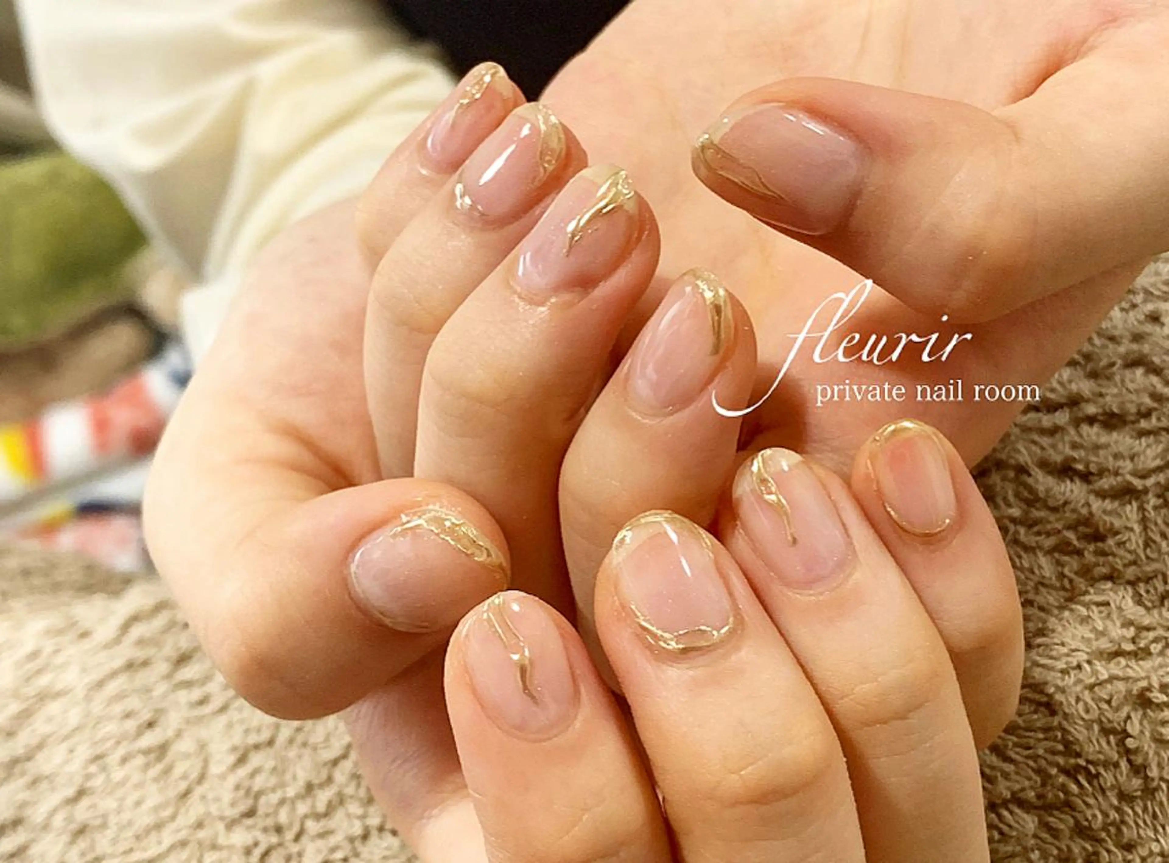 ネイル フルリール 【プライベートサロンのネイルデザイン