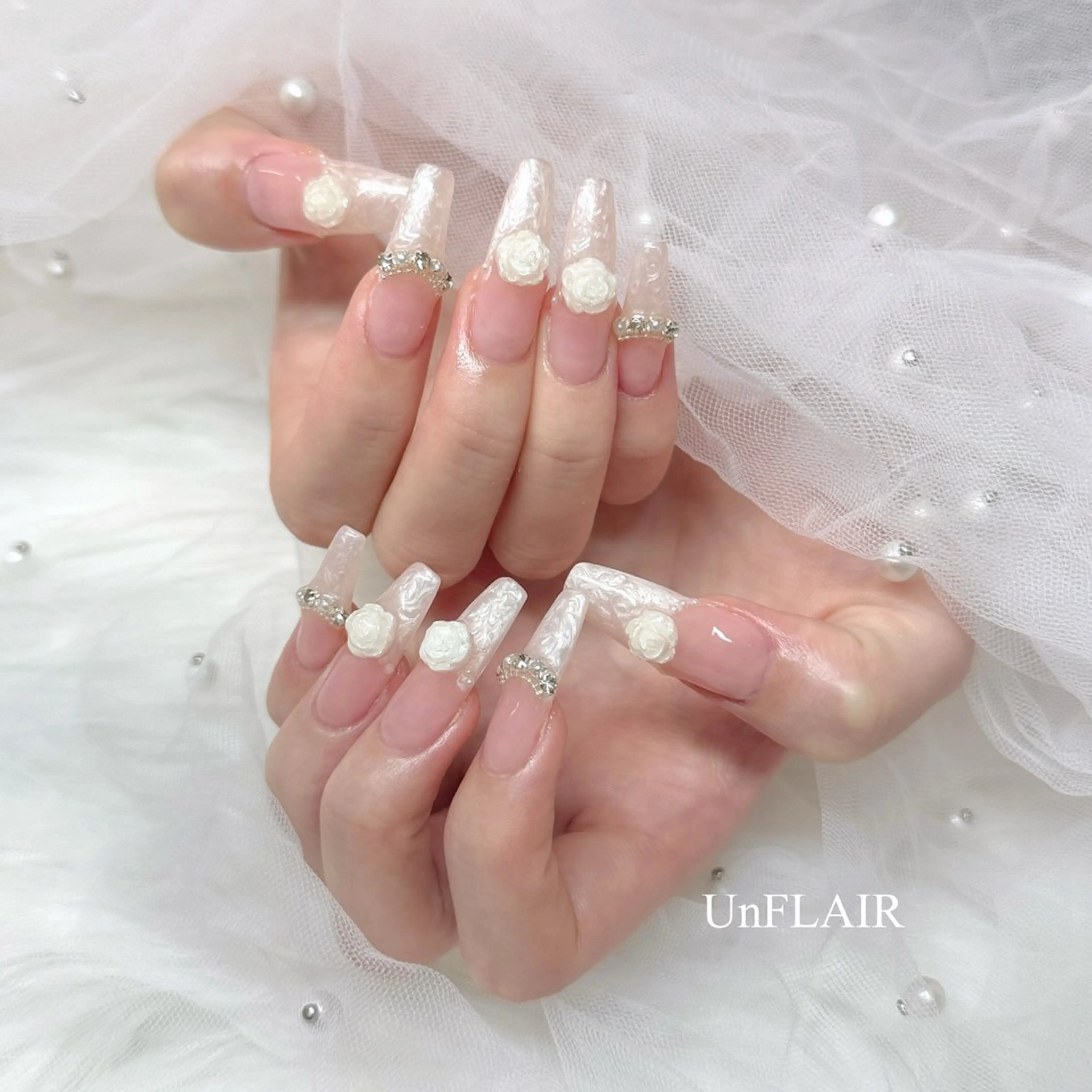 ネイル ハンドネイル UnFLAIR 麻布十番店🧸NAOのネイルデザイン