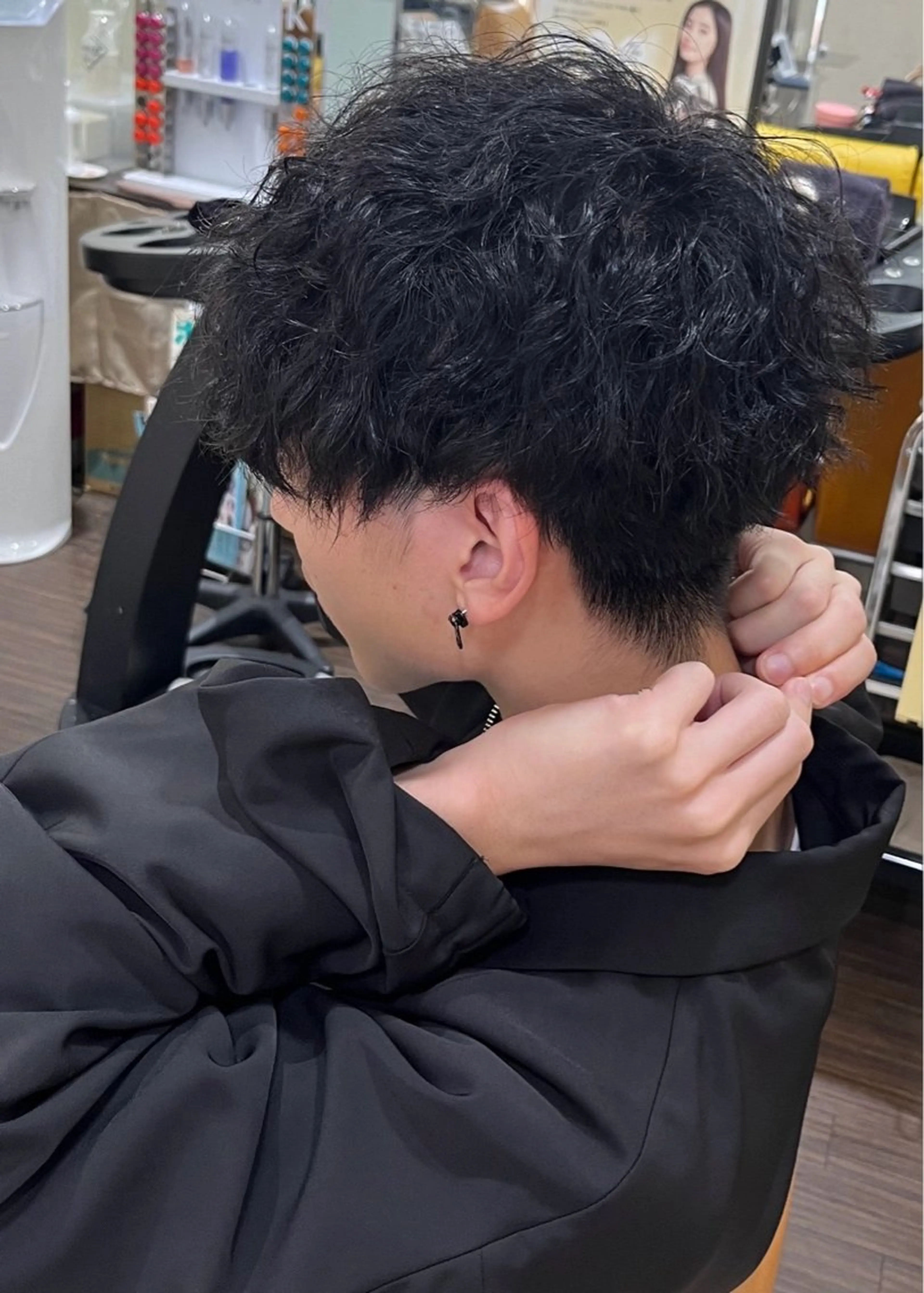 パーマ メンズ kisa nakajimaのヘアスタイル